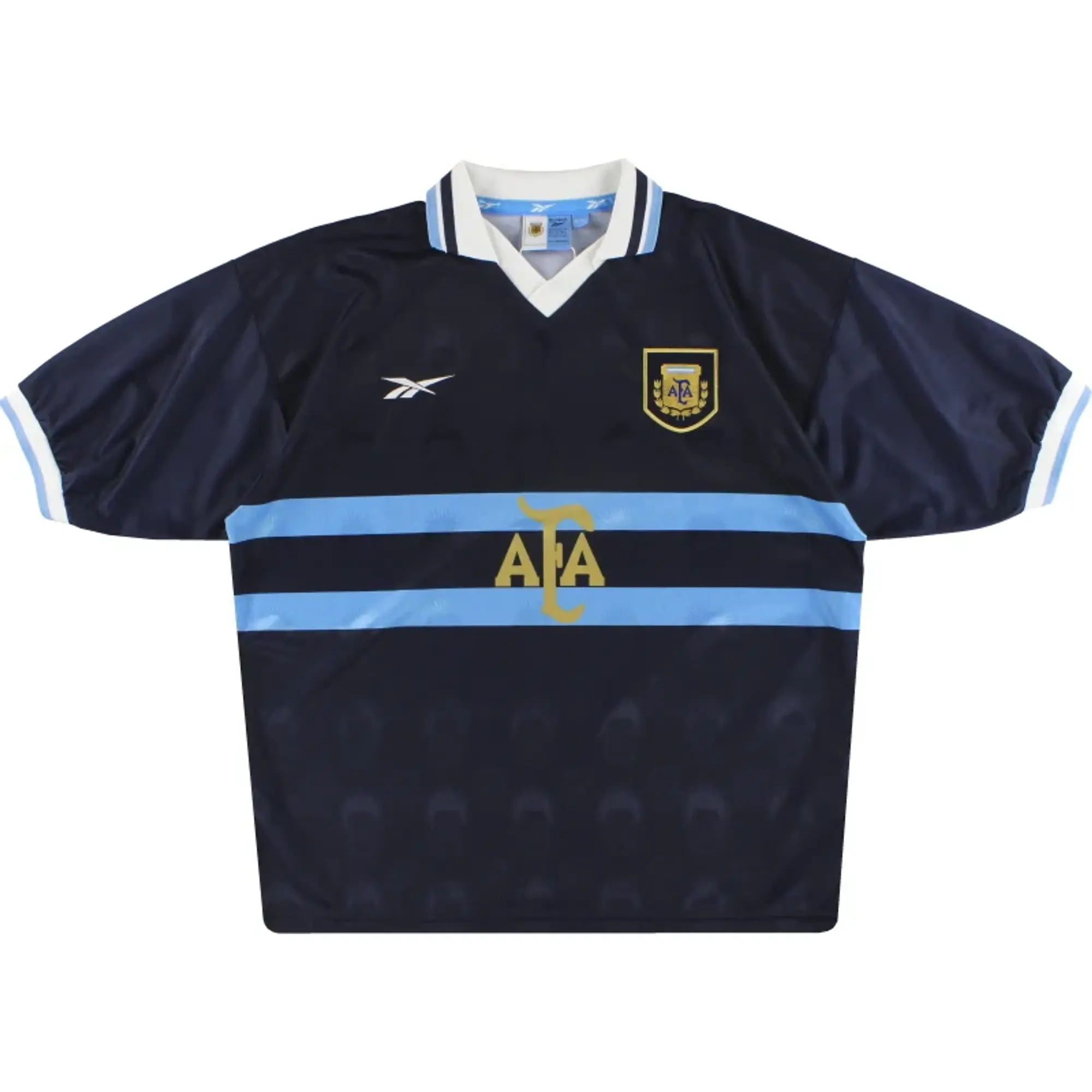 1999-01 Argentina Reebok Away Shirt *Mint* L - Argentina / Mint 