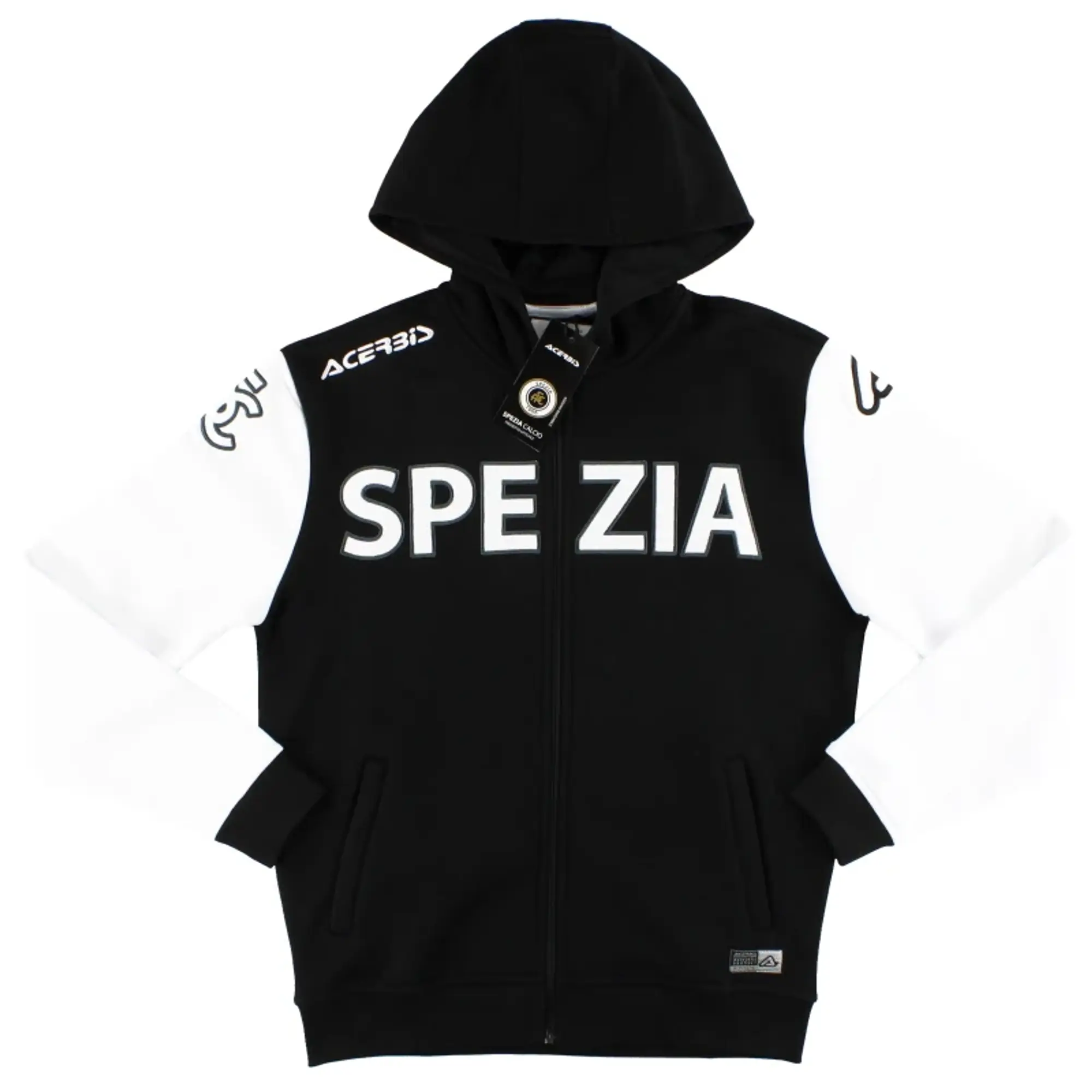 2019-20 Spezia Acerbis Full Zip Hoodie *BNIB* - Other Italian Clubs / BNIB 
