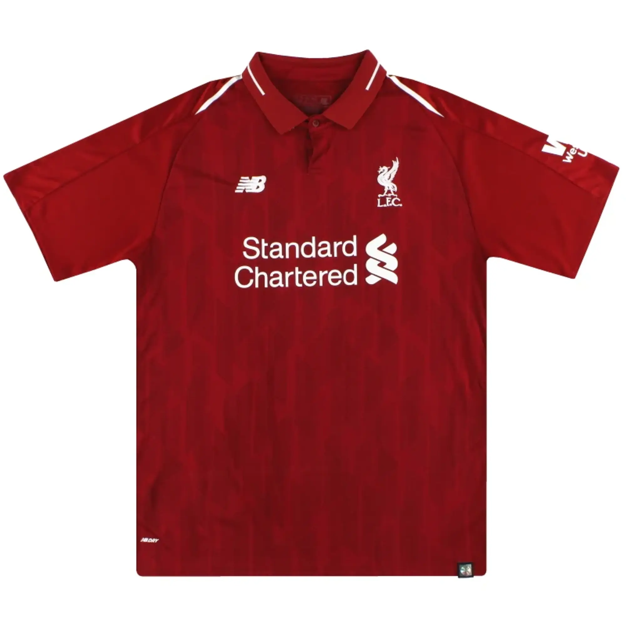 2018-19 Liverpool New Balance Home Shirt S - Liverpool / Very Good 