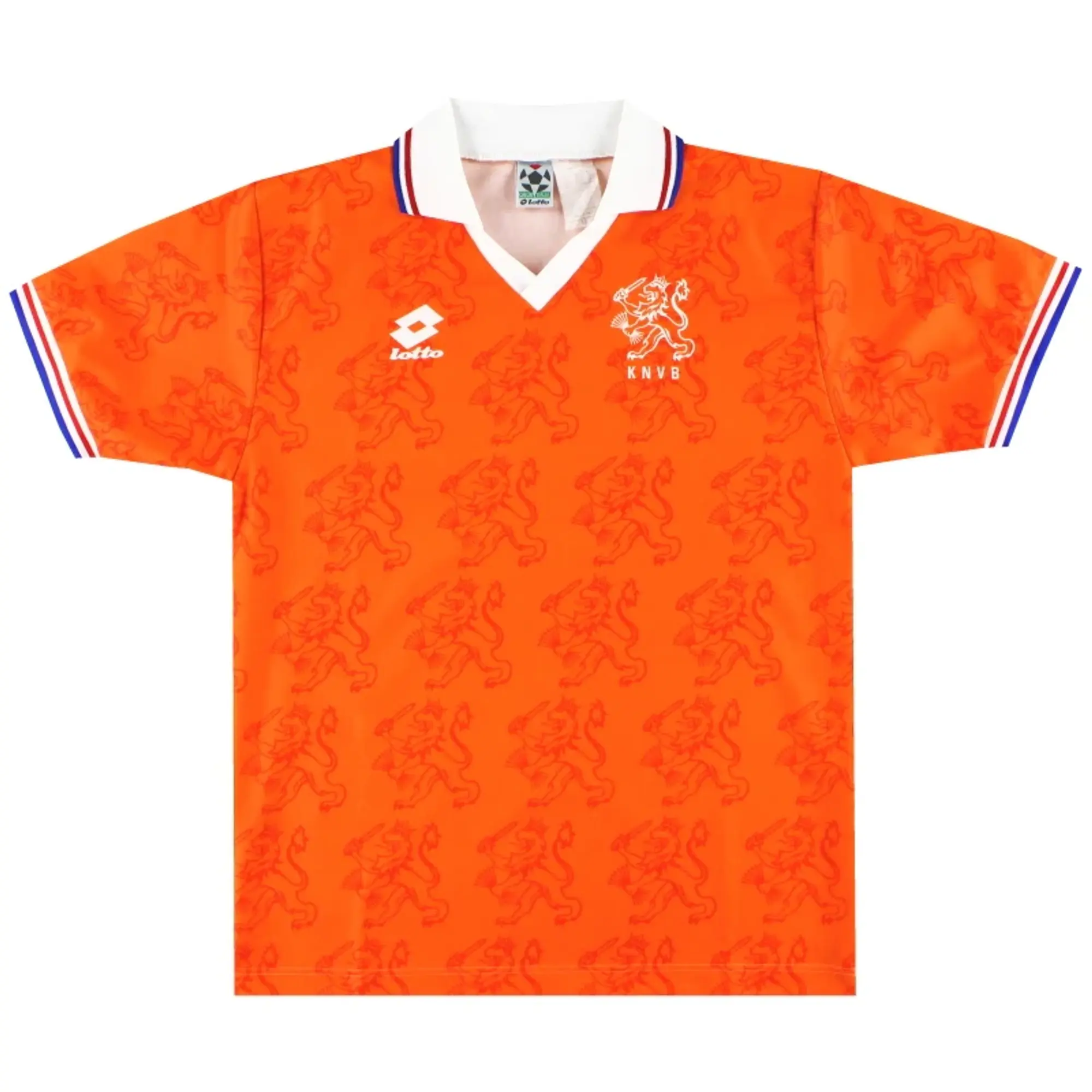 1994-95 Holland Lotto Home Shirt M - Holland / Excellent 
