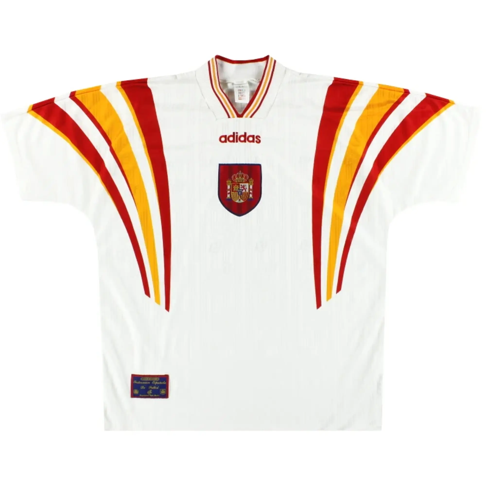 1996-98 Spain adidas Third Shirt L - Spain / Excellent 