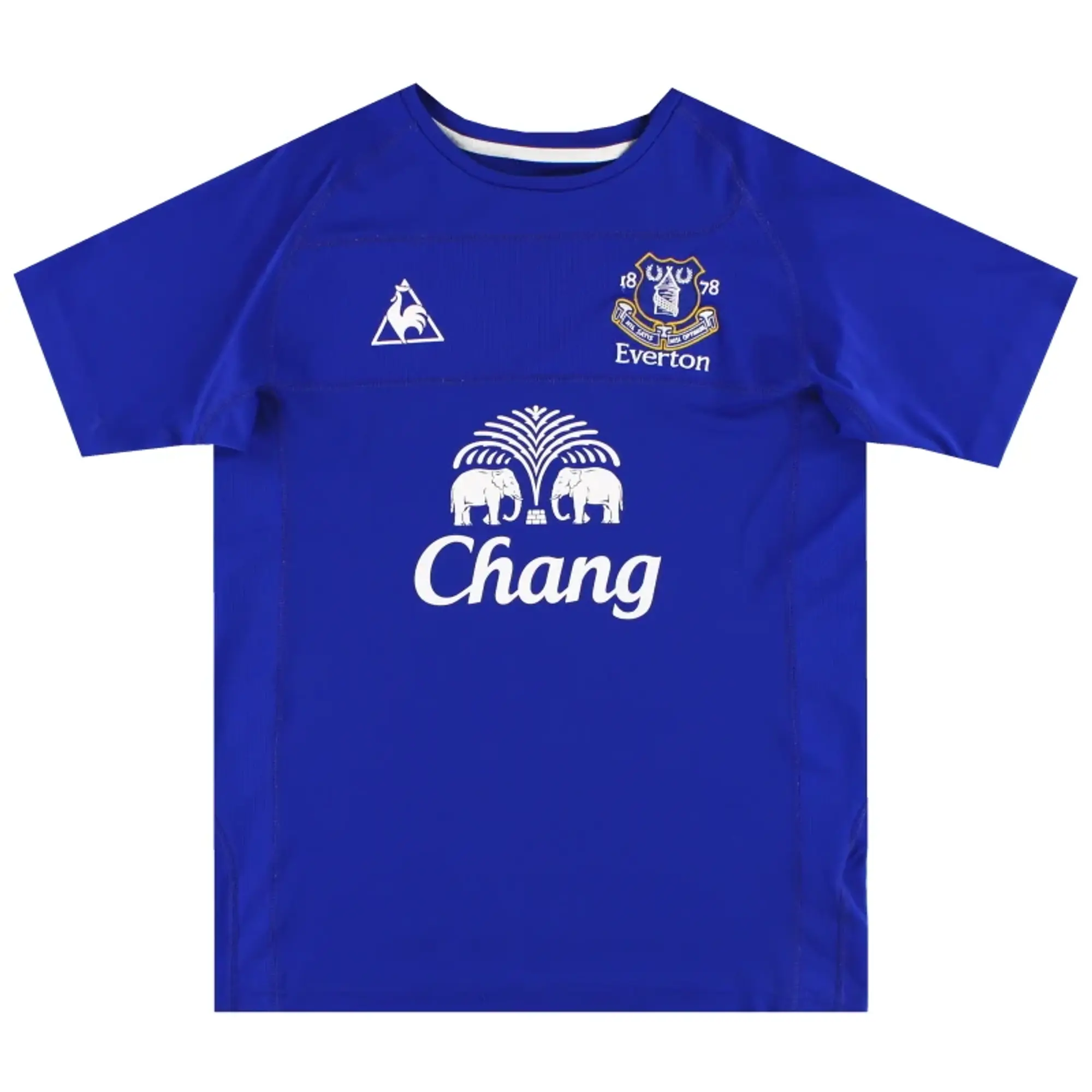 2010-11 Everton Le Coq Sportif Home Shirt M - Everton / Excellent 