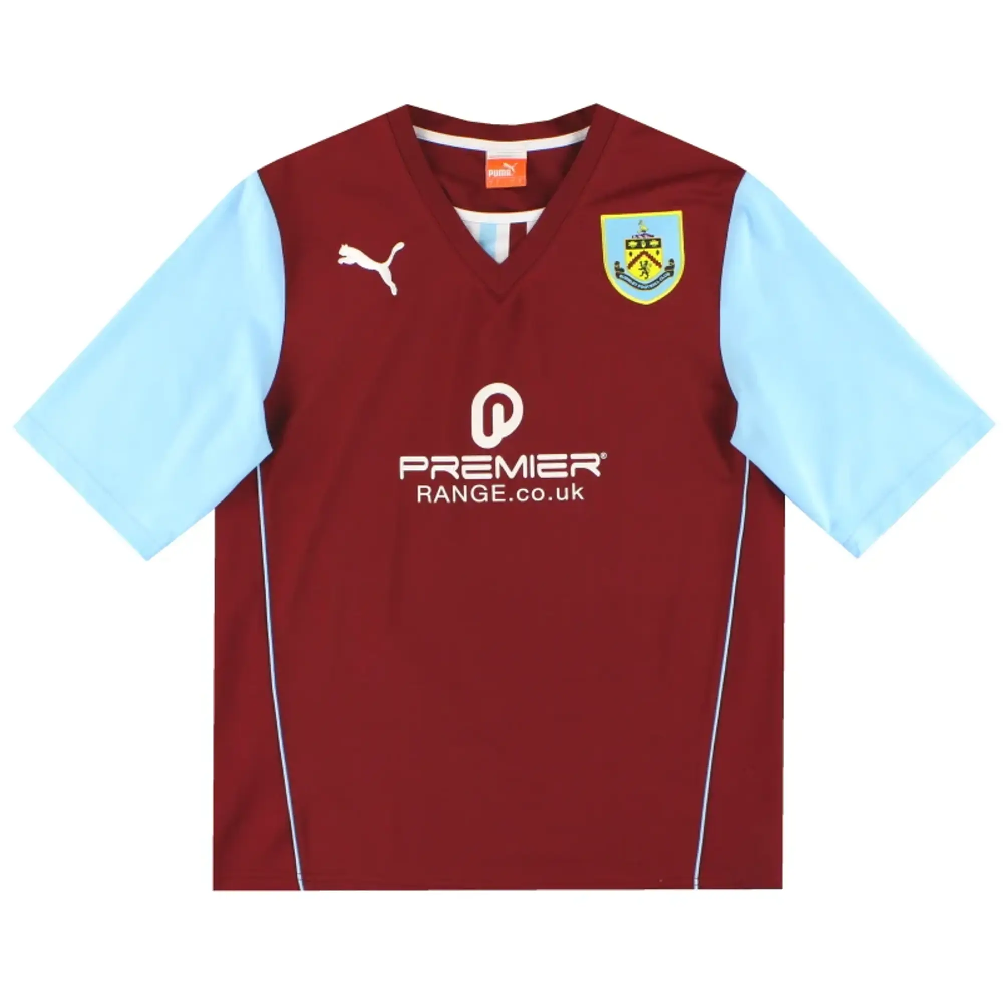 2013-14 Burnley Errea Home Shirt L - Burnley / Excellent 