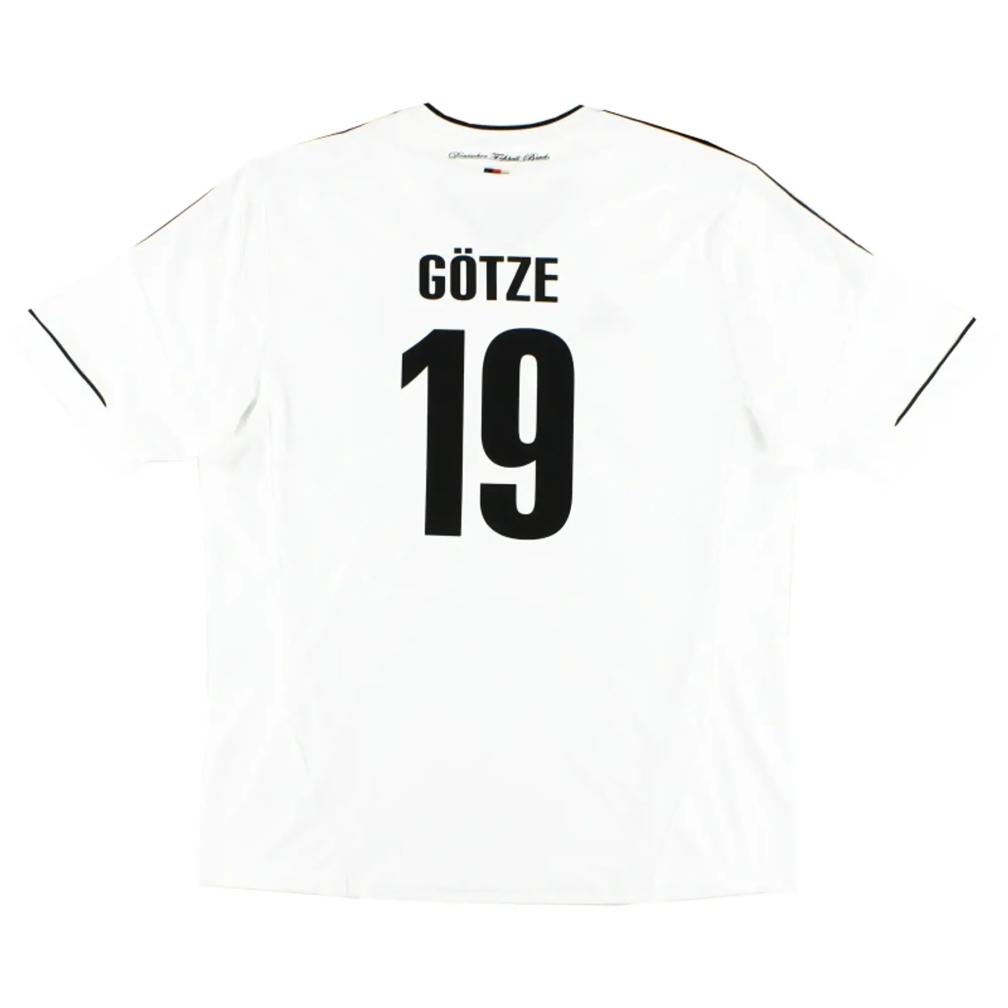 2012-13 Germany Home Shirt Gotze #19 XL - Germany / Excellent 