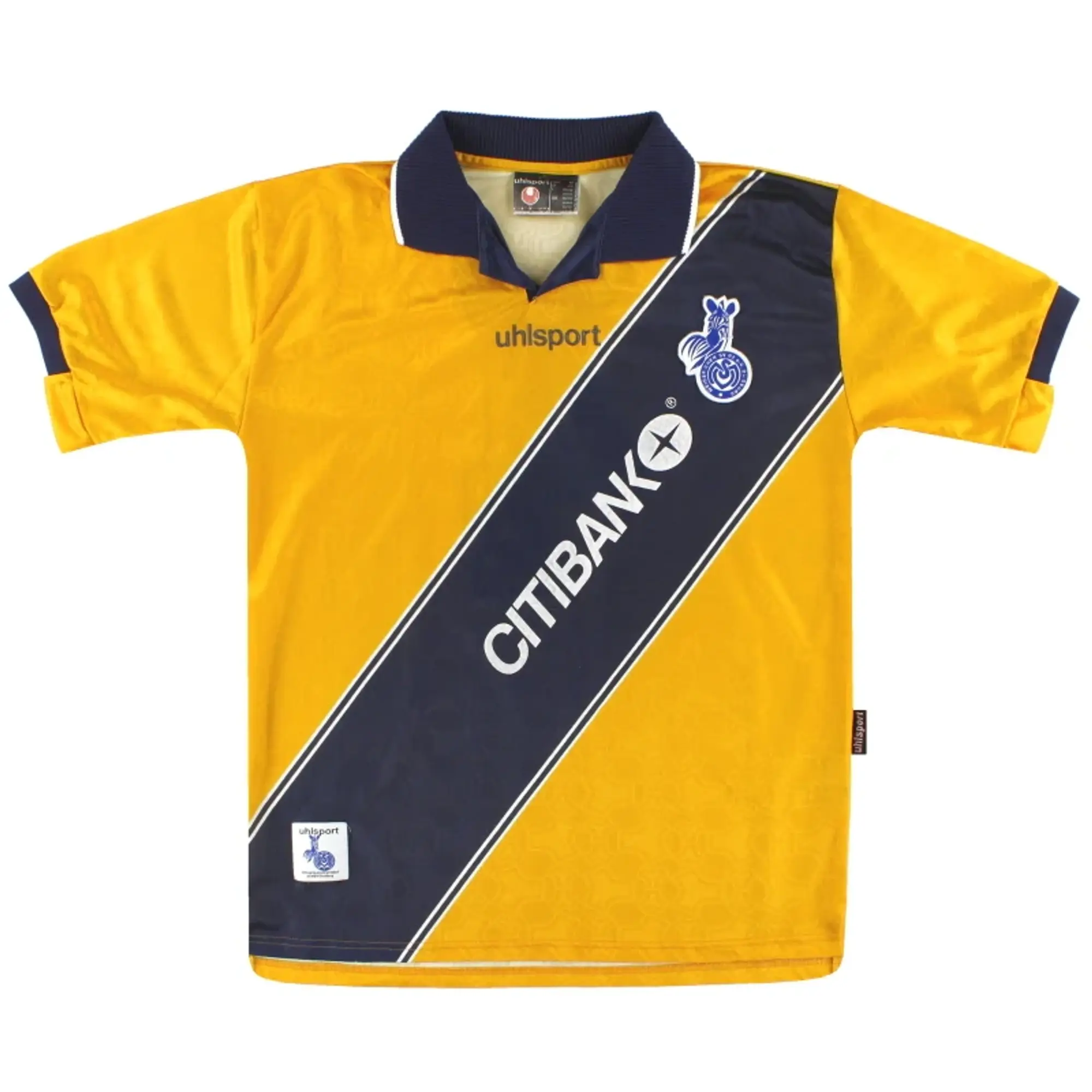 2000-02 MSV Duisburg uhlsport Away Shirt XL - Other German Clubs / Excellent 