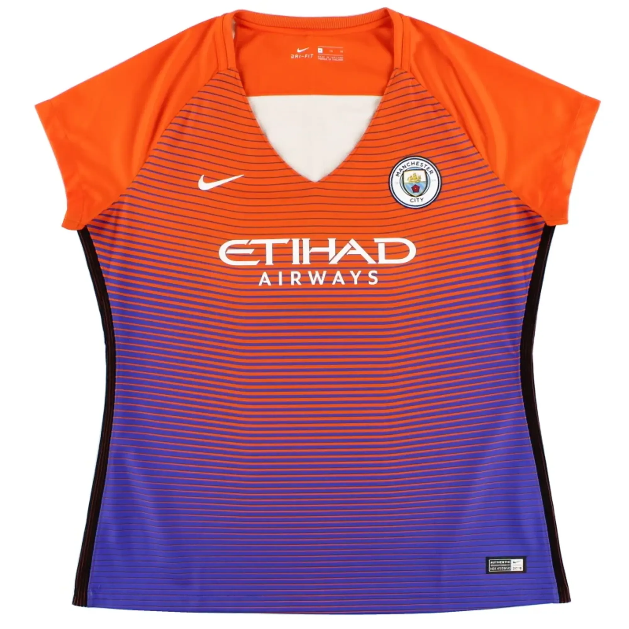 2016-17 Manchester City Third Shirt Womens *Mint* XL - Manchester City / Mint 