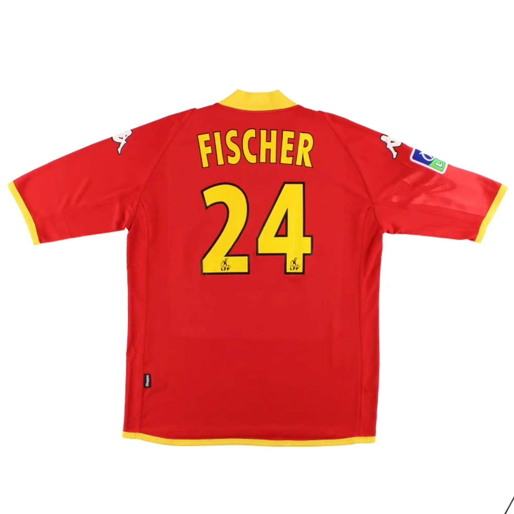 2006 Le Mans Kappa Match Issue Home Shirt Fischer #24 XL - Other French Clubs / As New 