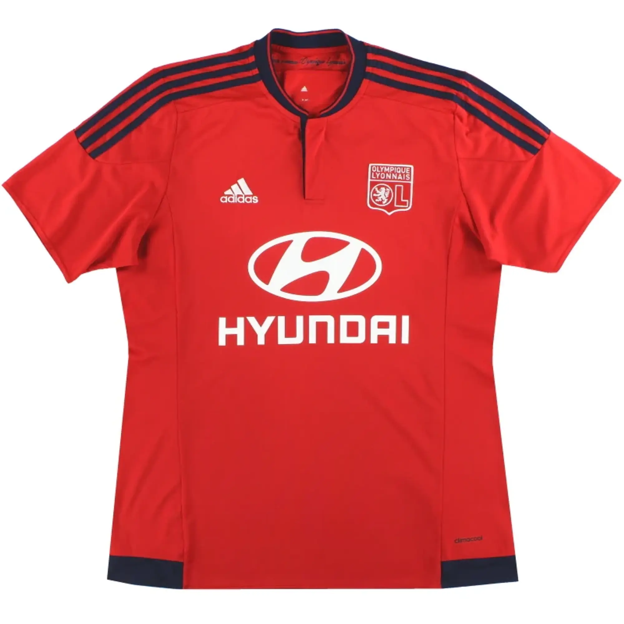 2015-16 Lyon adidas Away Shirt L - Lyon / Excellent 