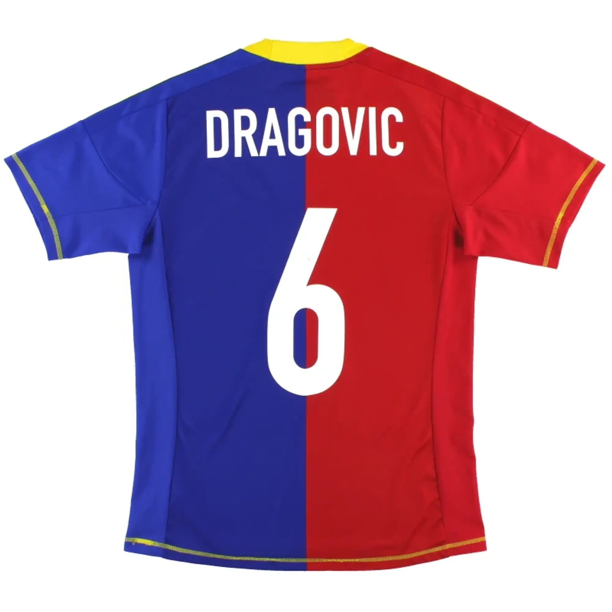 2012-13 FC Basel adidas Home Shirt Dragovic #6 Y - Other European Clubs / Excellent 