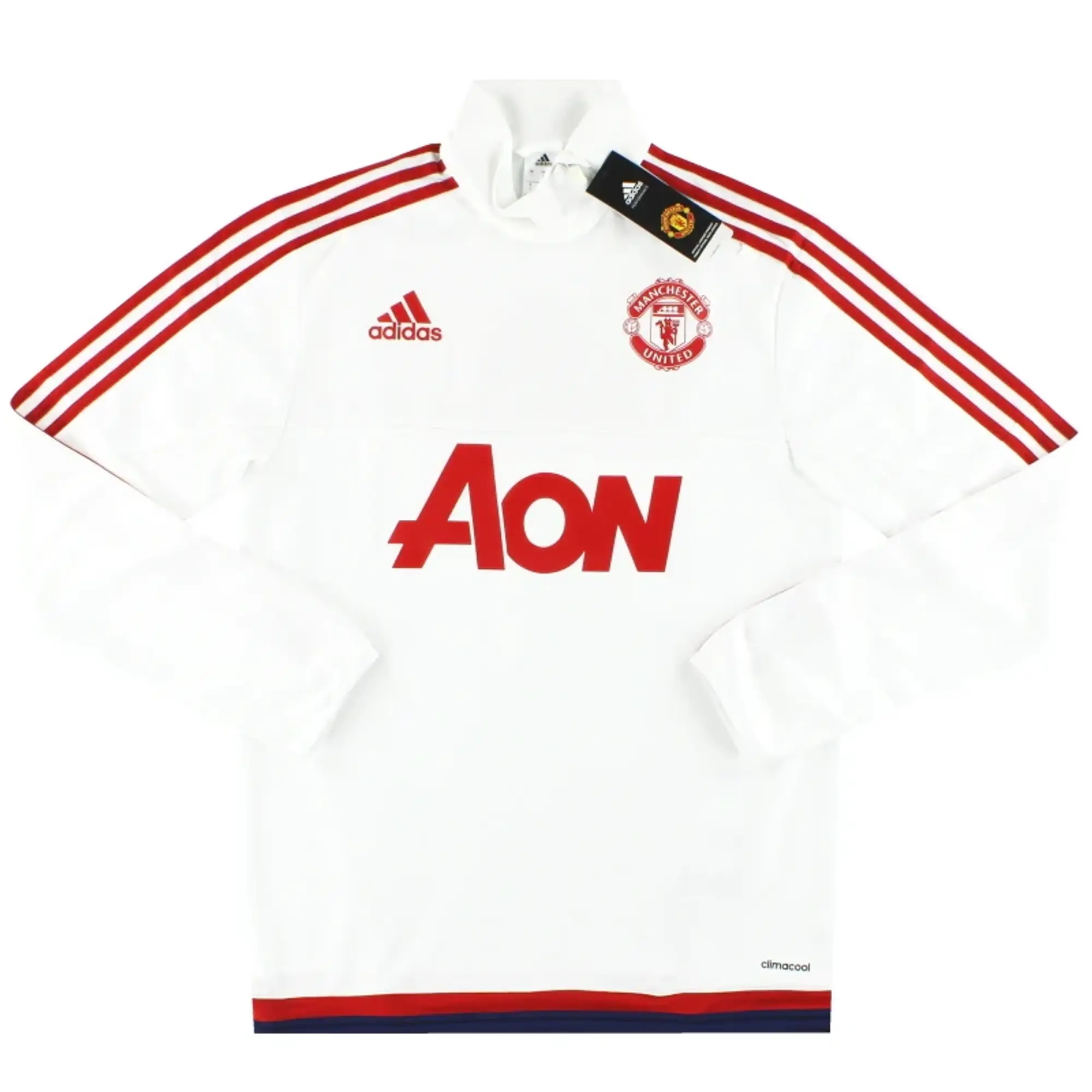 2015-16 Manchester United adidas 1/2 Zip Training Top *BNIB* - Manchester United / BNIB 