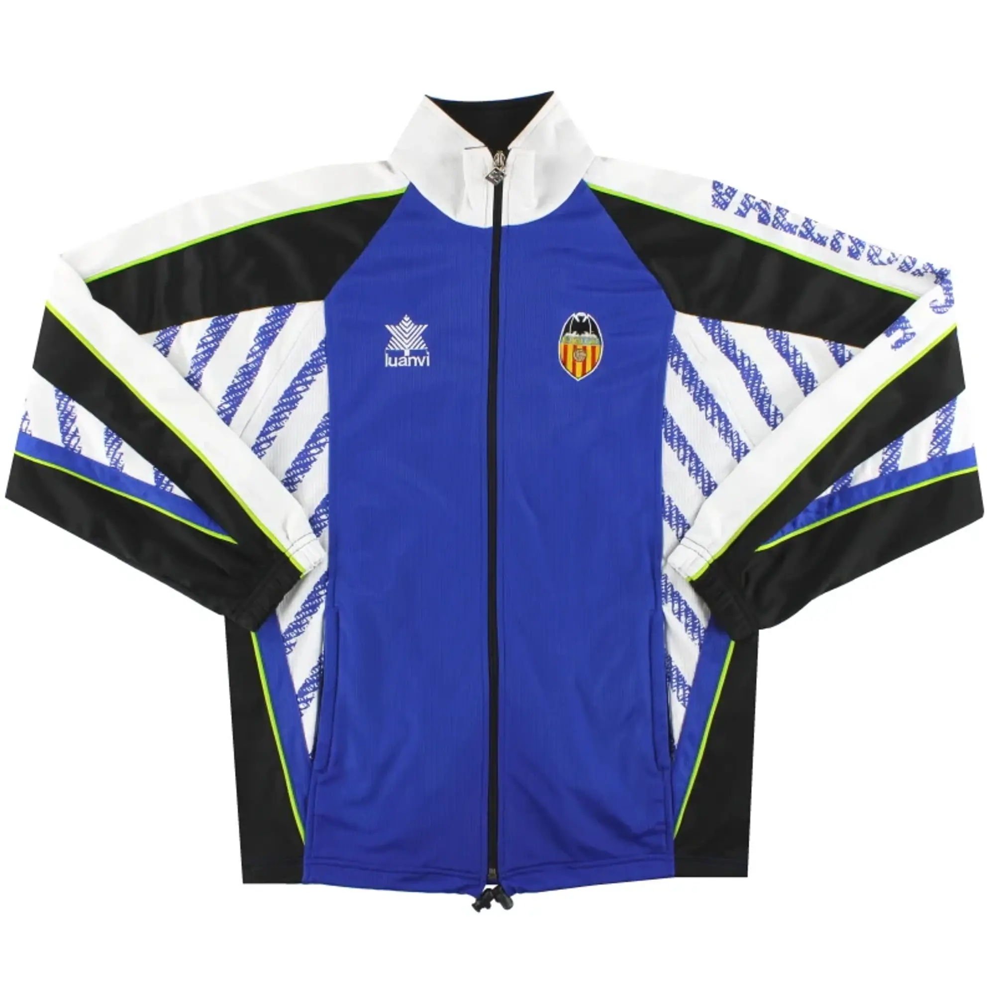 1996-97 Valencia Luanvi Track Jacket XL - Valencia / Excellent 