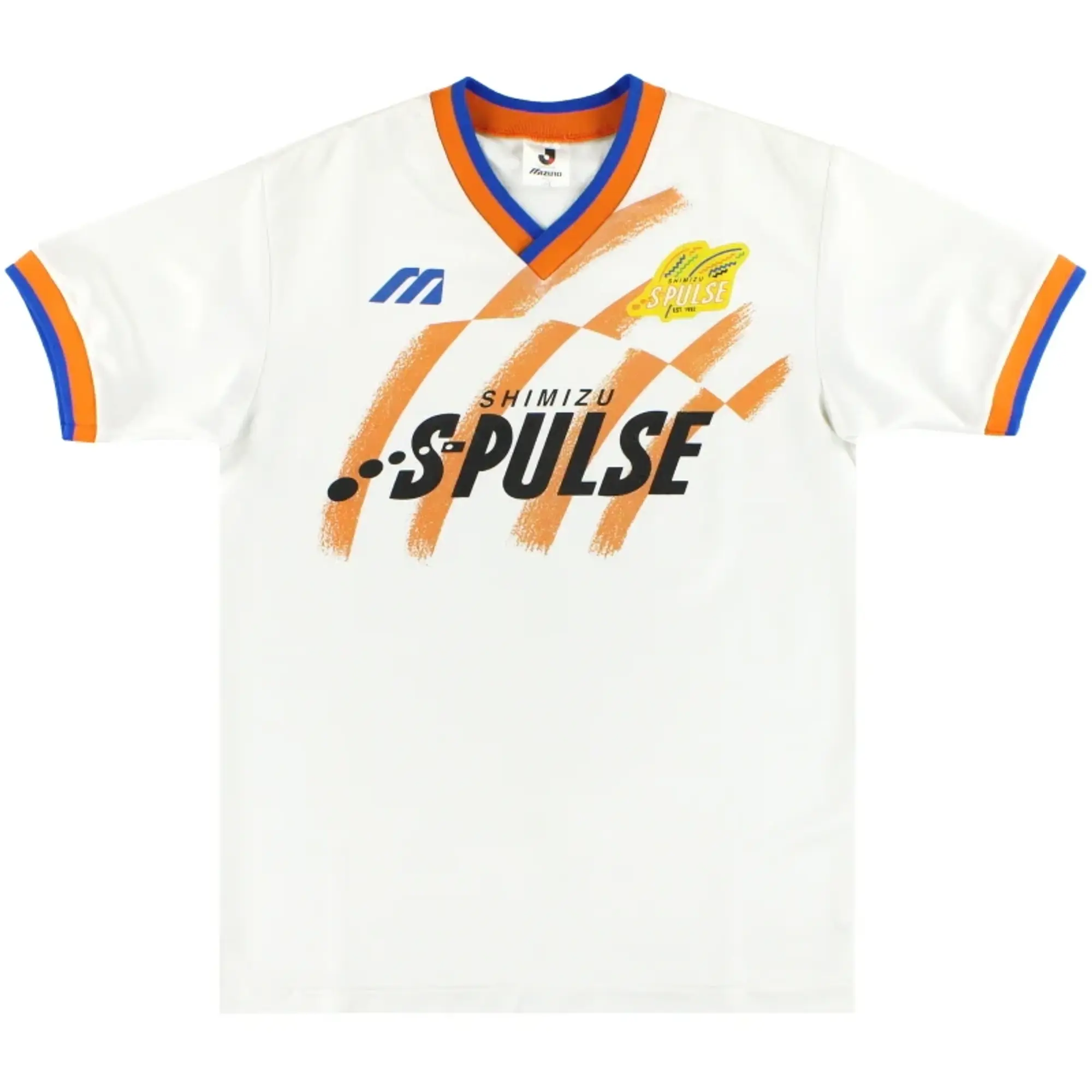 1993-94 Shimizu S-Pulse Mizuno Training Shirt M - Other World Clubs / Excellent 
