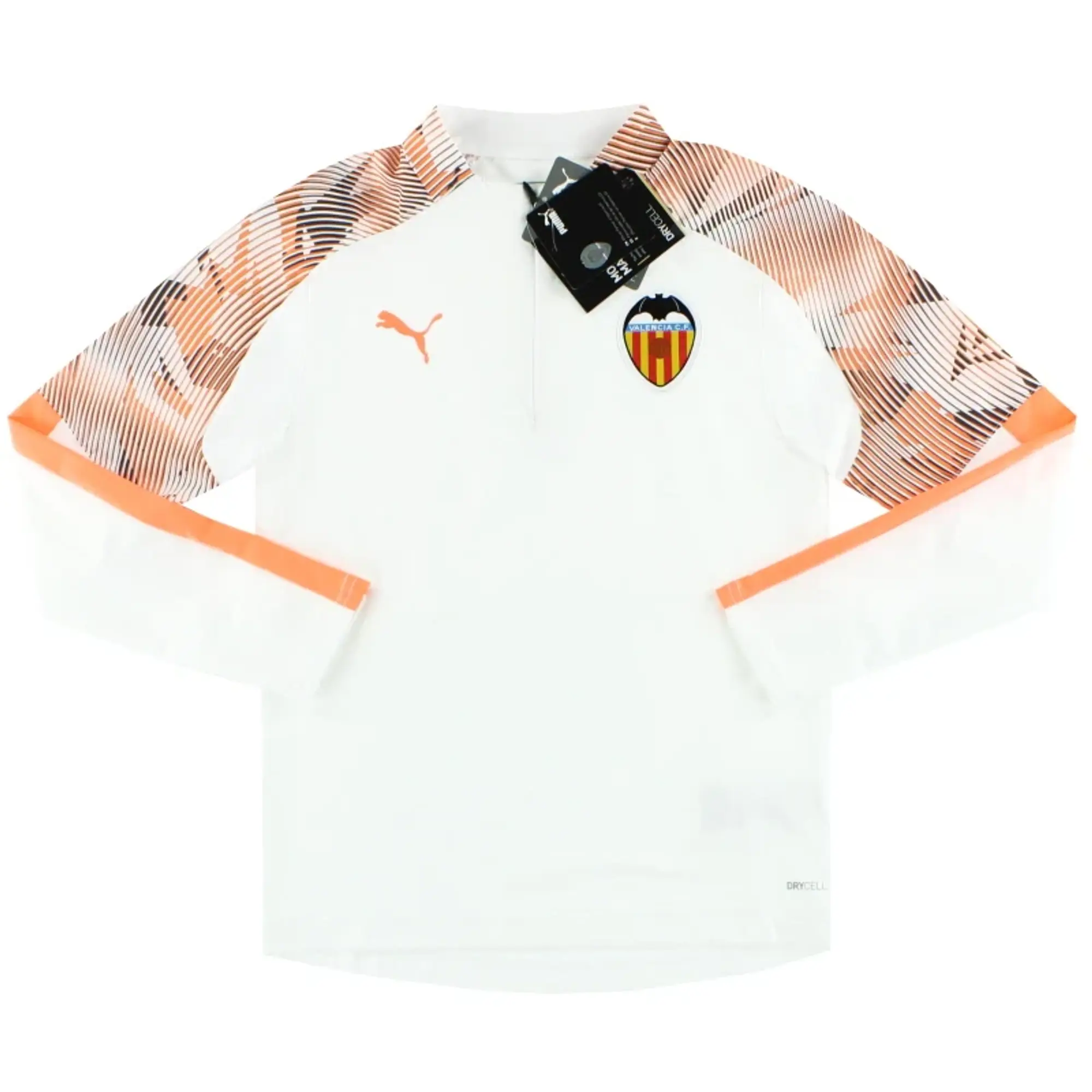 2019-20 Valencia Puma 1/4 Zip Training Top *BNIB* M.Boys - Valencia / BNIB 