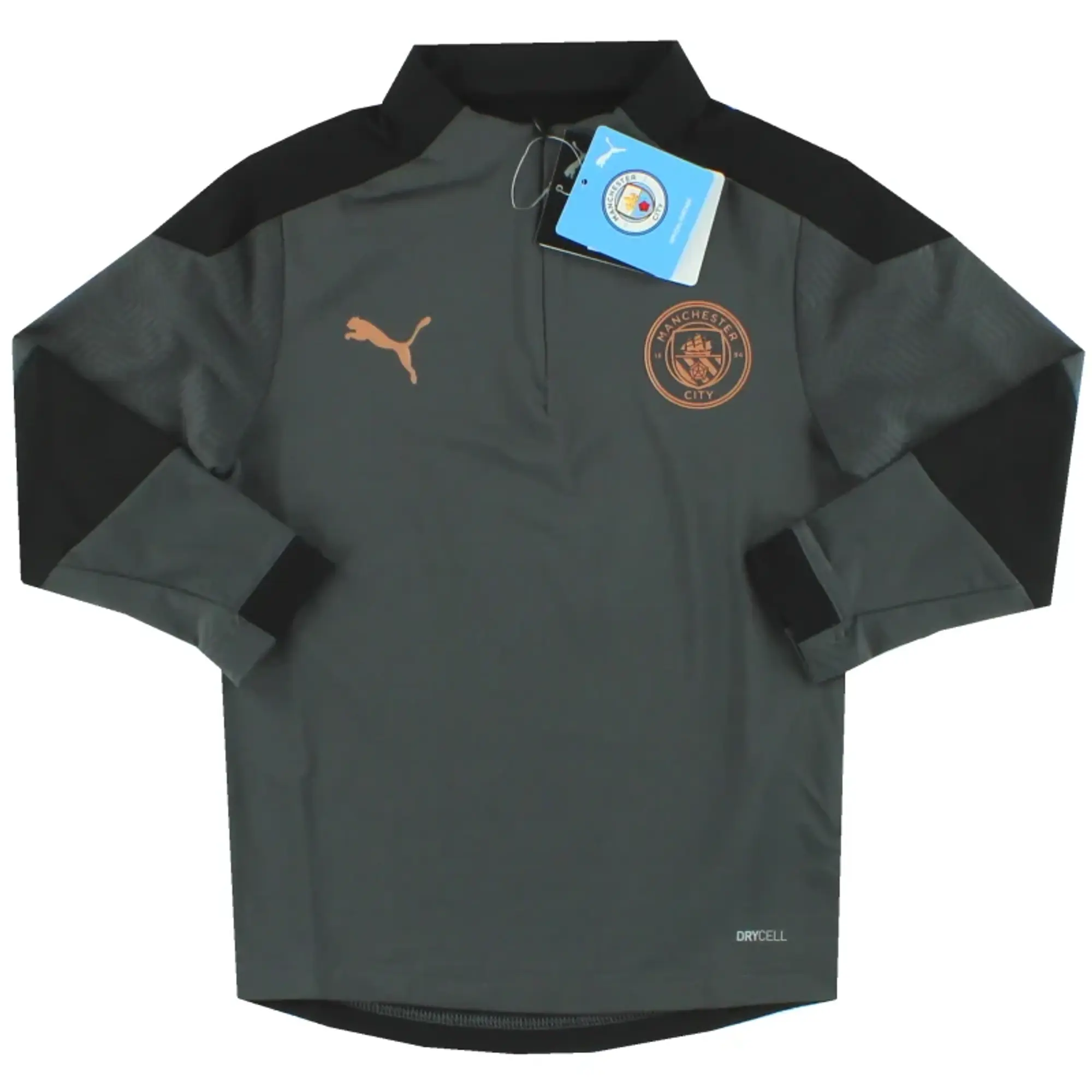 2020-21 Manchester City Puma 1/4 Zip Top *BNIB* XXS.Boys - Manchester City / BNIB 