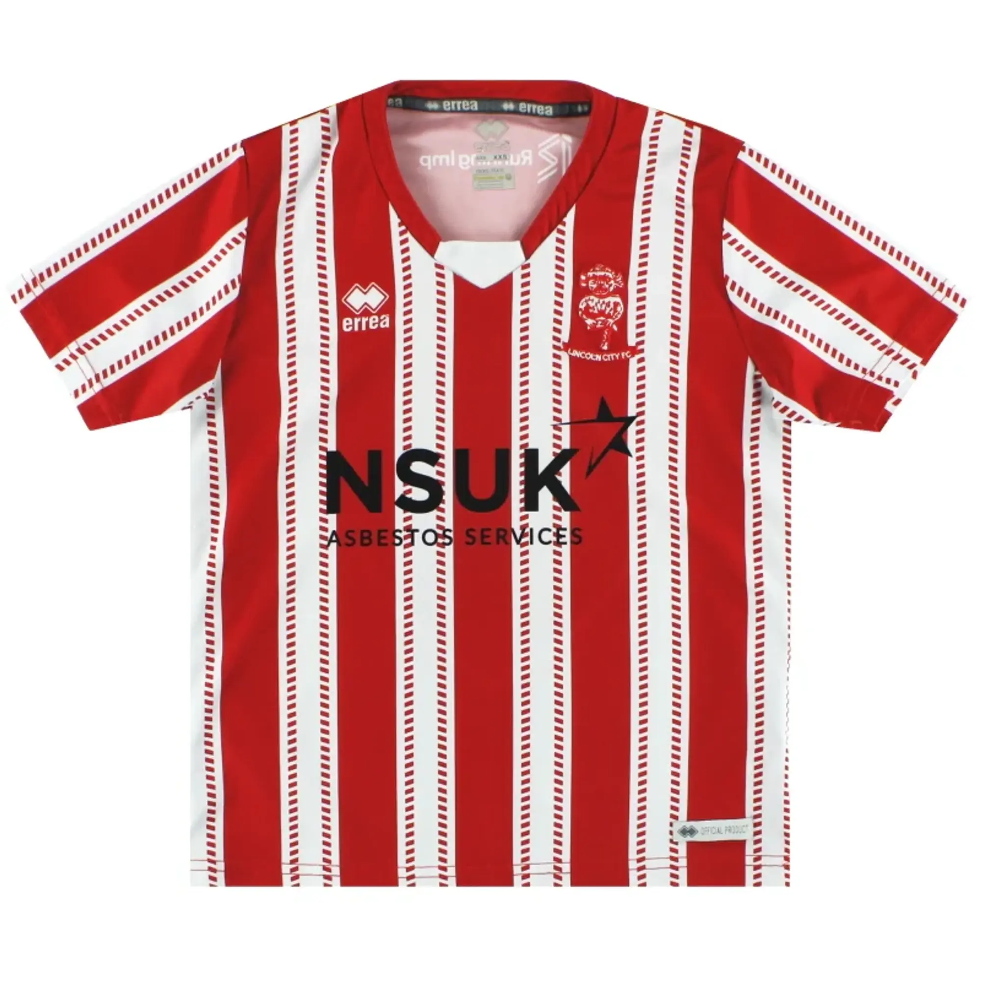2018-19 Lincoln City Errea Home Shirt XXS - Lincoln City / Excellent 
