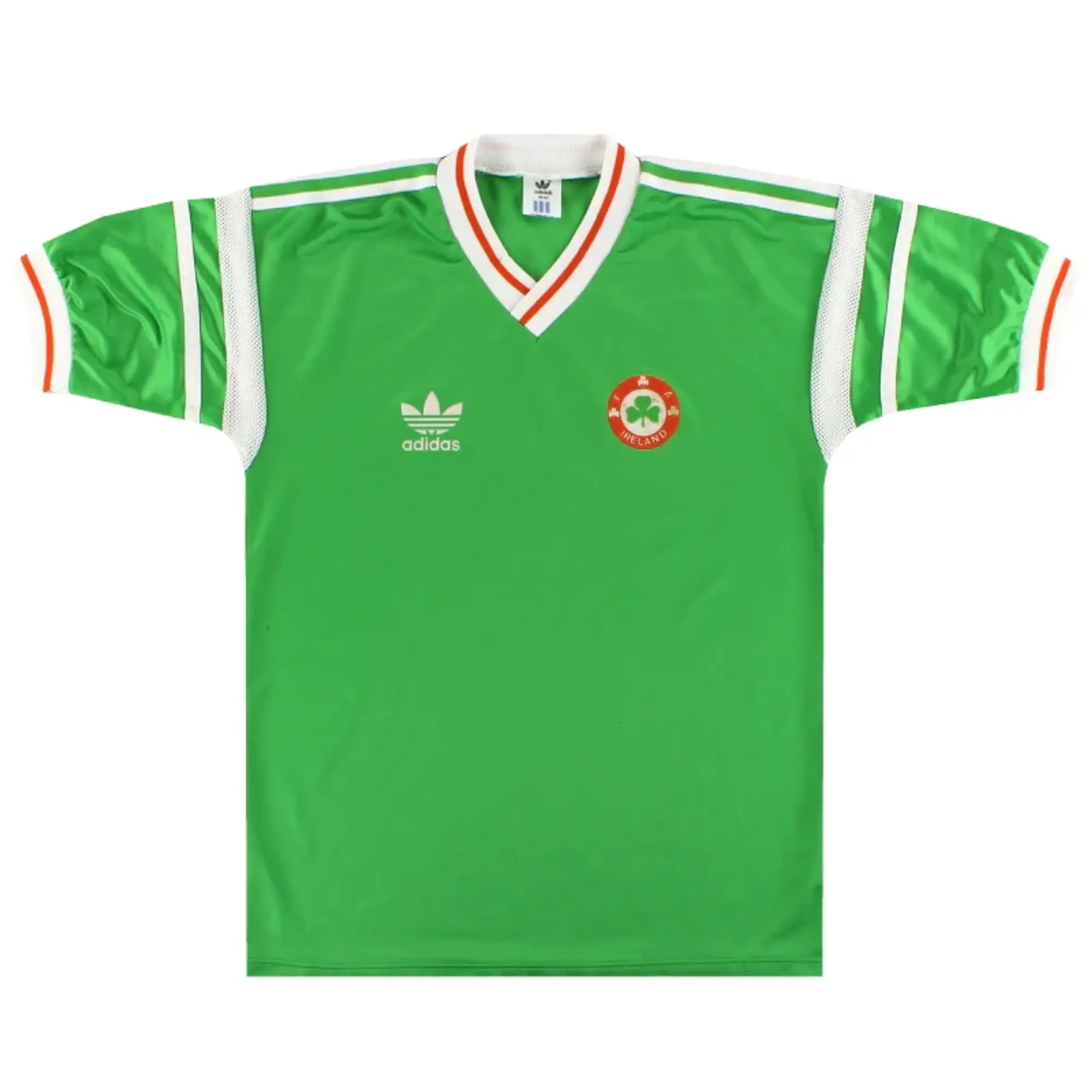 1988-90 Ireland adidas Home Shirt M - Ireland / Very good 