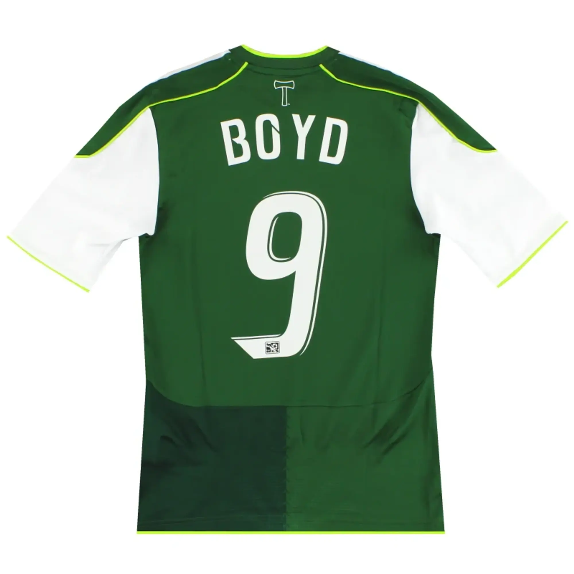 2011-12 Portland Timbers adidas Player Issue Home Shirt Boyd #9 S - USA Soccer Clubs / Excellent 