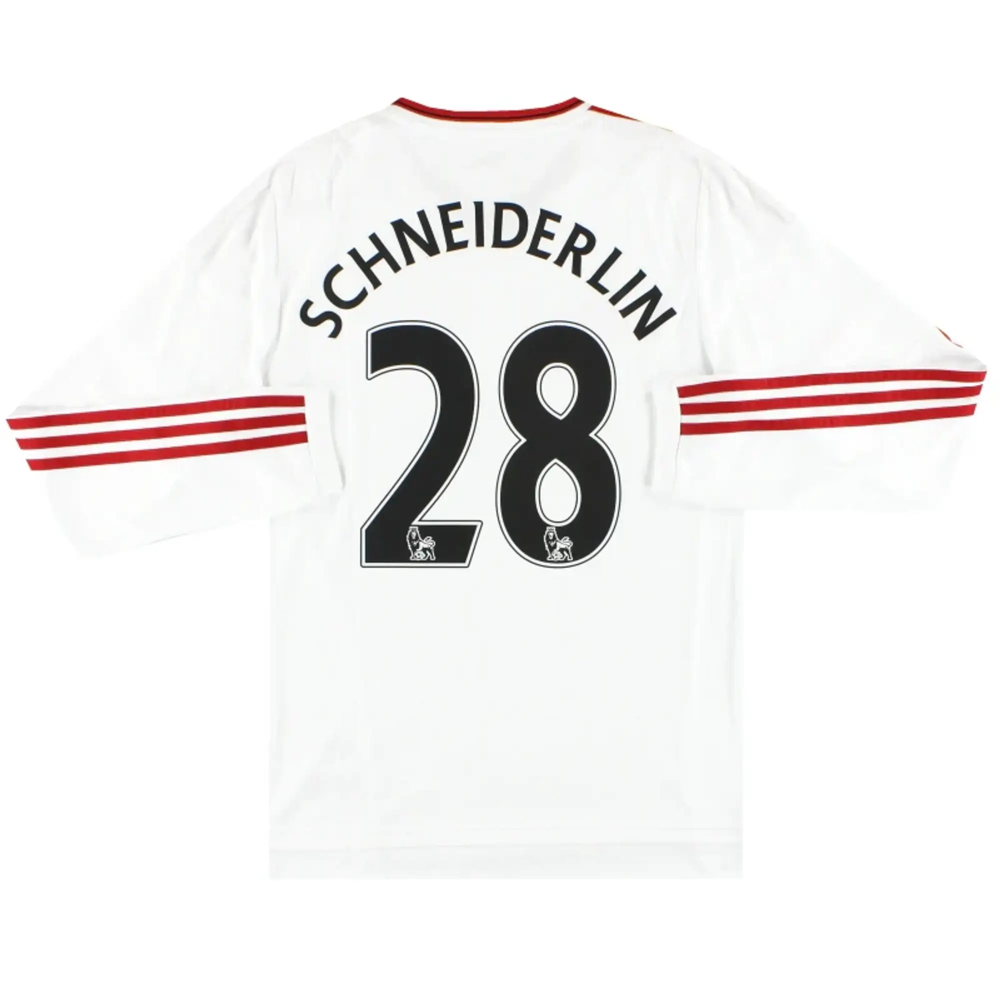 2015-16 Manchester United adidas Away Shirt Schneiderlin #28 L/S S - Manchester United / Excellent 