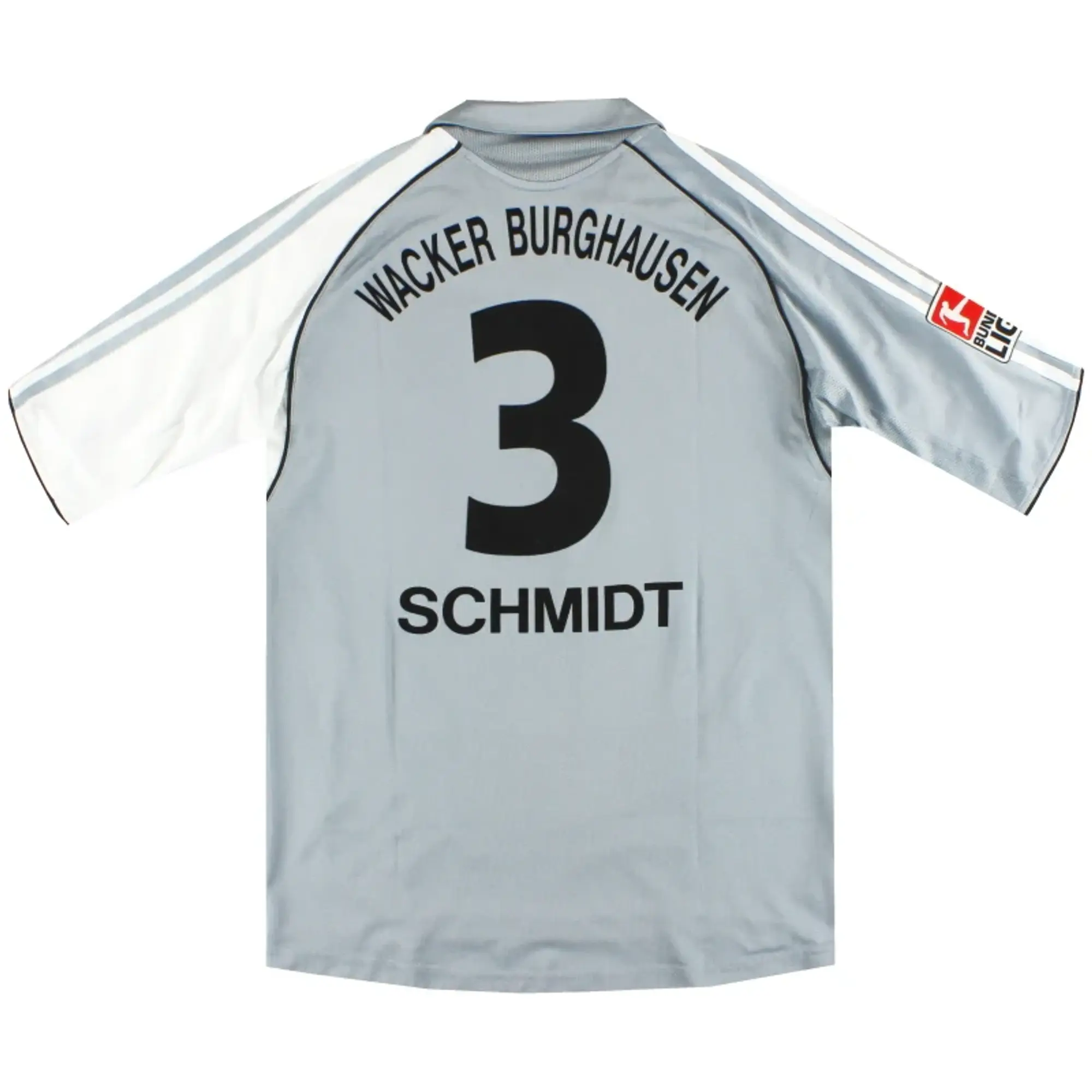 2005-06 Wacker Burghausen adidas Home Shirt Schmidt #3 S - Other German Clubs / Excellent 