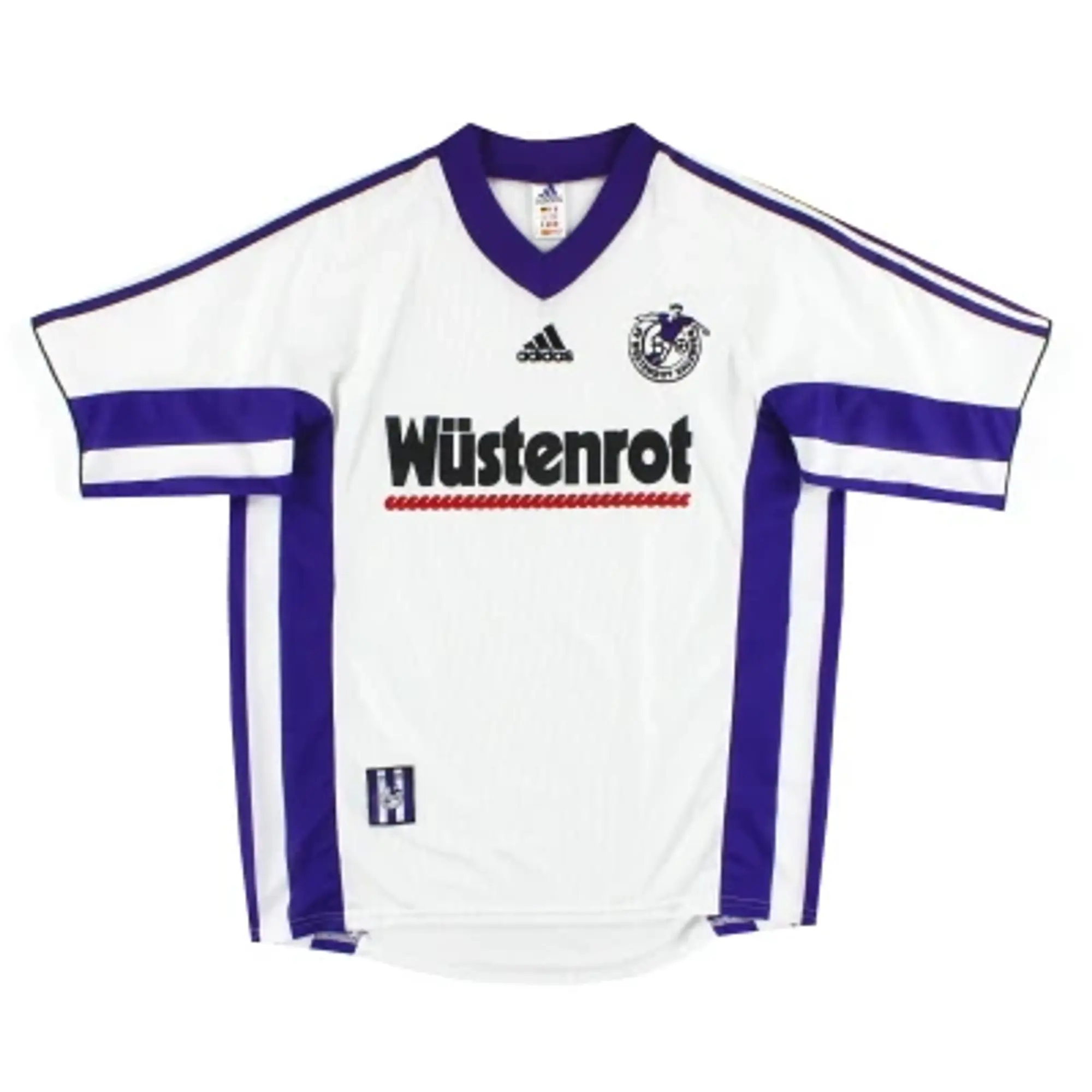 1996-97 Wustenrot Salzburg adidas Home Shirt *Mint* L - Other European Clubs / Mint 