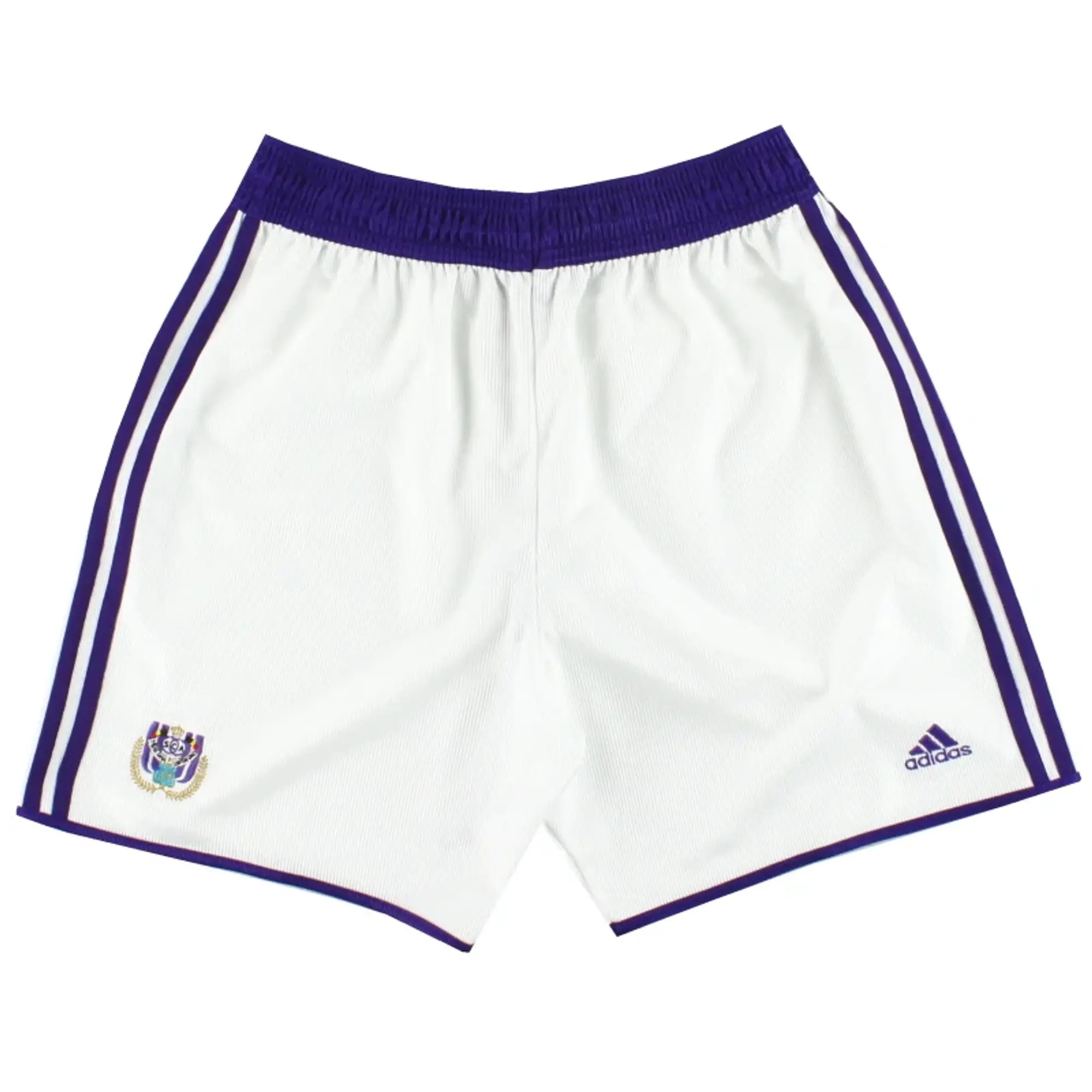 2001-02 Anderlecht adidas Home Shorts *Mint* M - Other European Clubs / Mint 