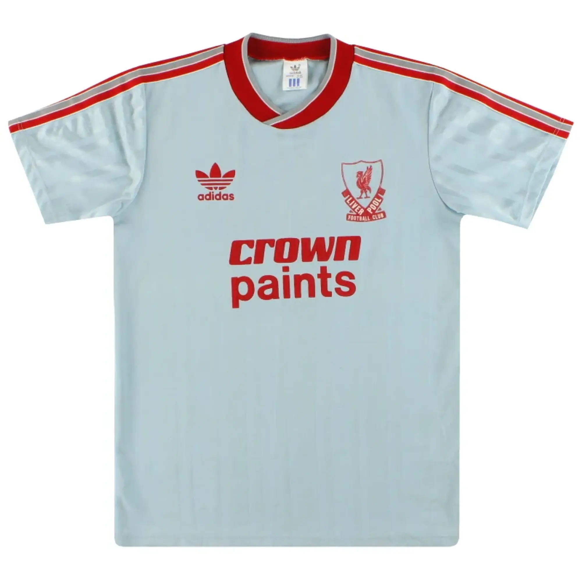 1987-88 Liverpool adidas Away Shirt L.Boys - Liverpool / Very Good 