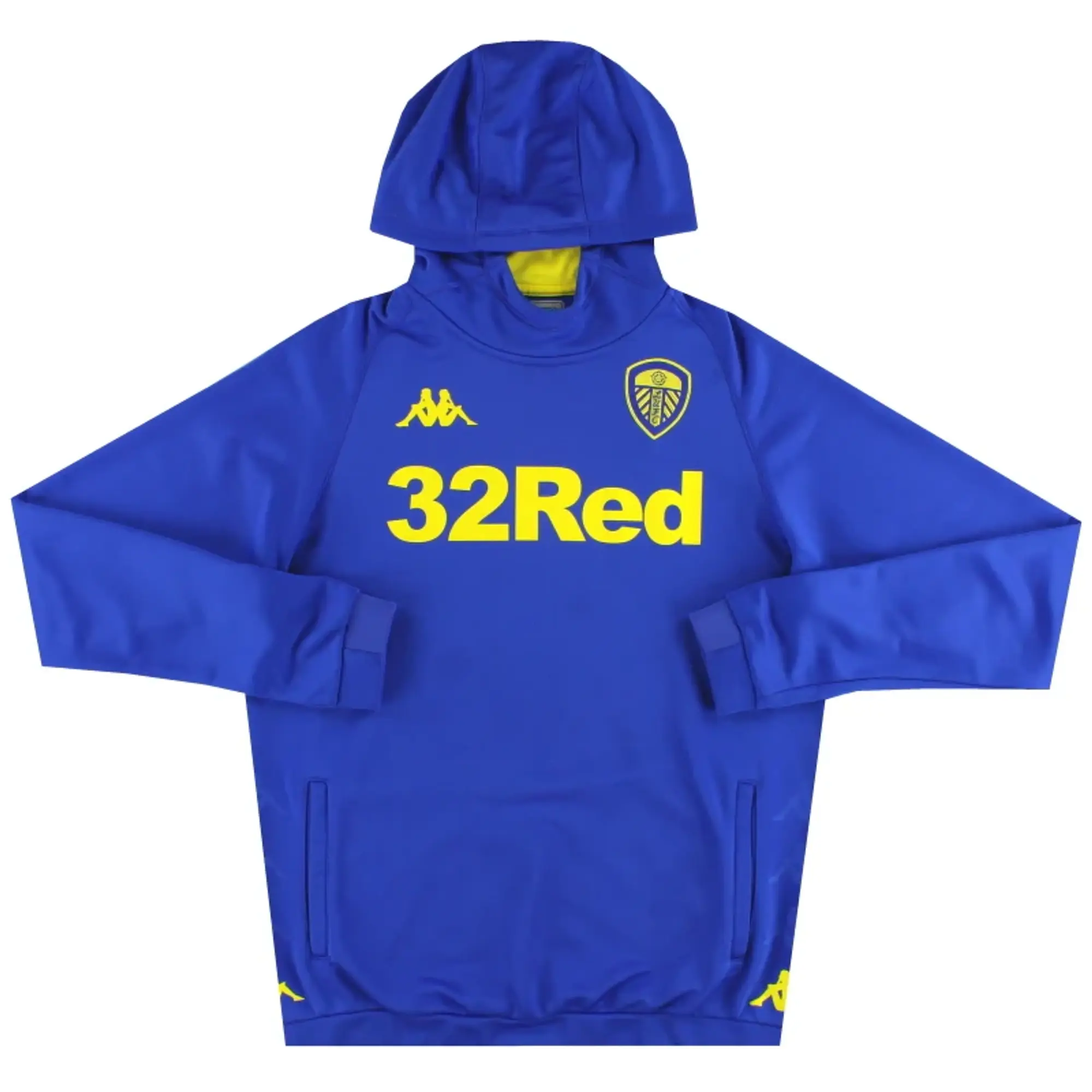 2019-20 Leeds Kappa Hooded Training Top M - Leeds / Very Good 