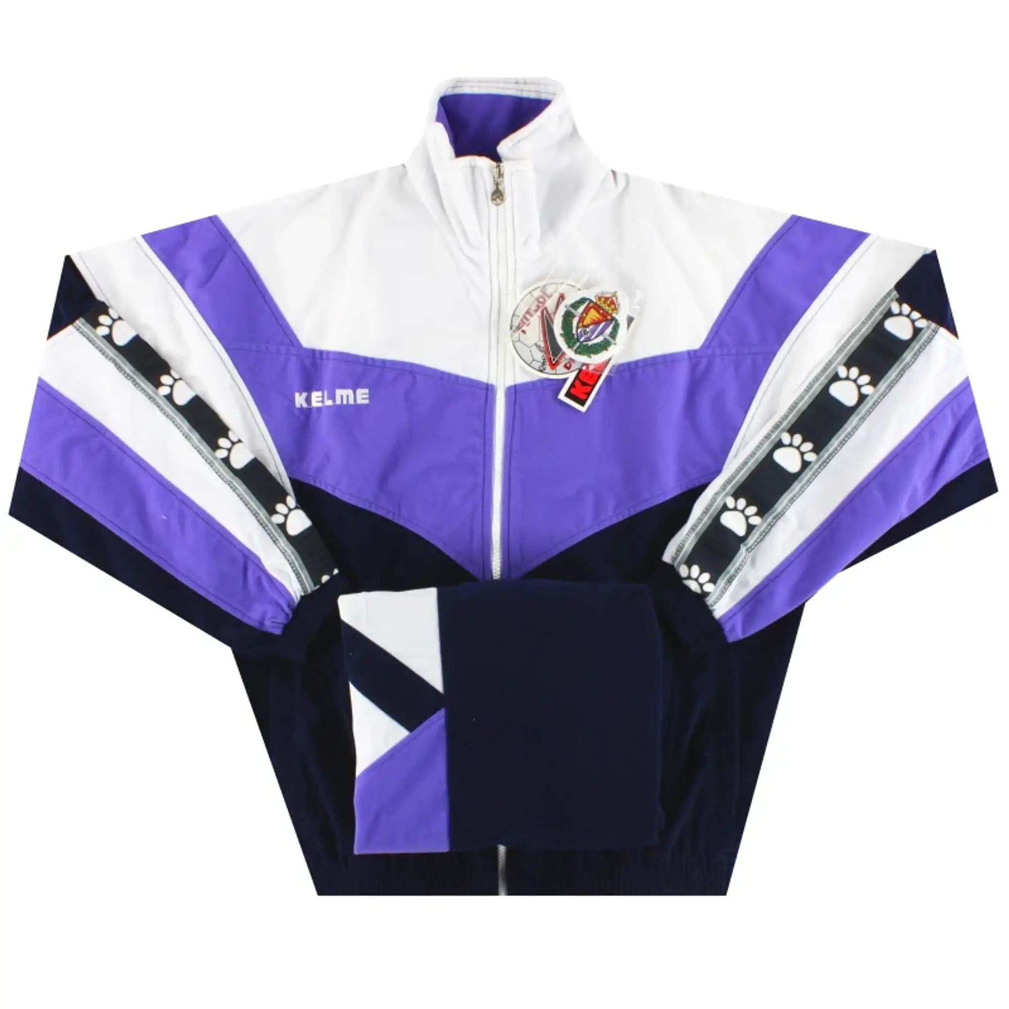 1996-97 Real Valladolid Kelme Tracksuit *w/tags* M - Other Spanish Clubs / w/tags 