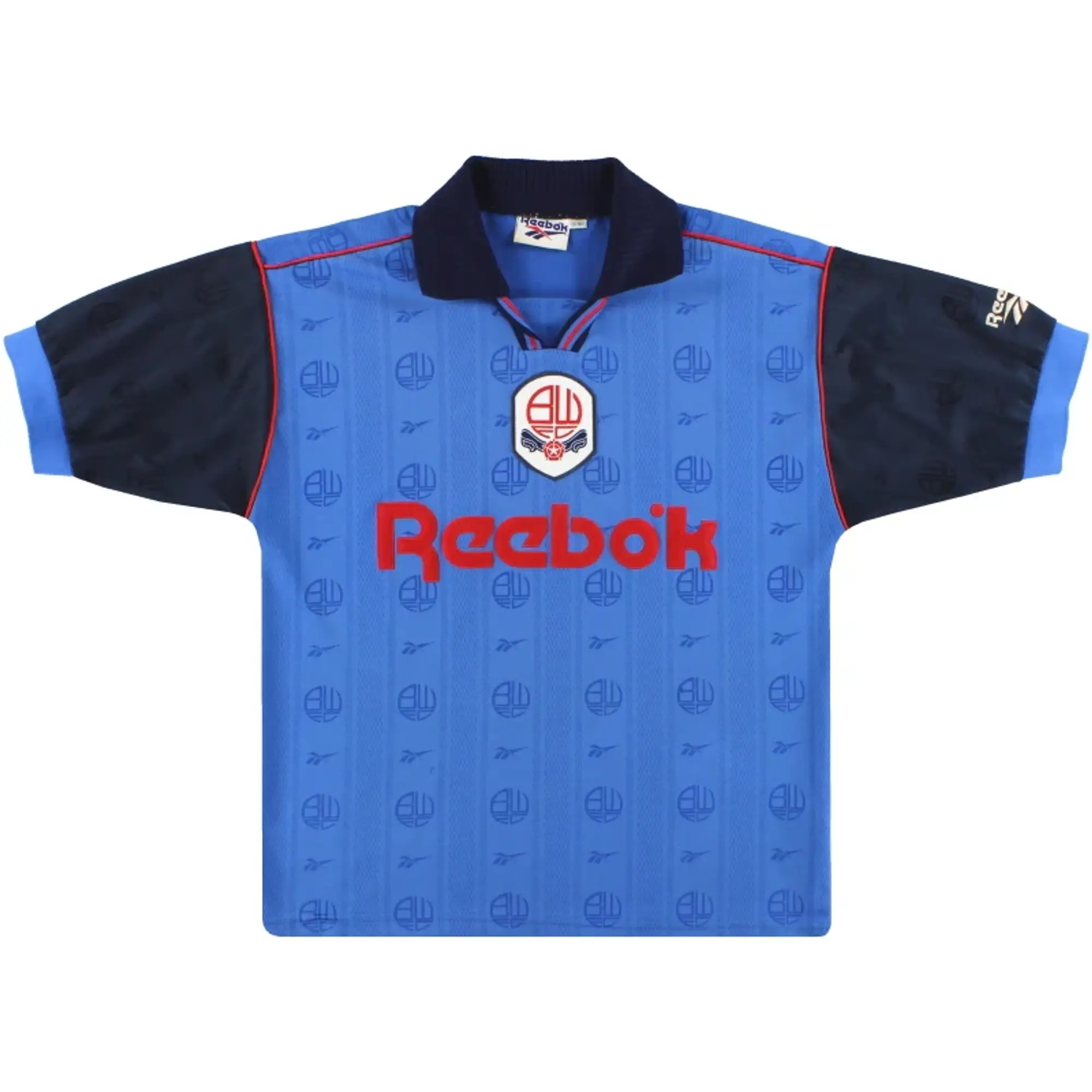 1996-97 Bolton Reebok Match Issue Third Shirt #15 *Mint* XL - Bolton Wanderers / Mint 