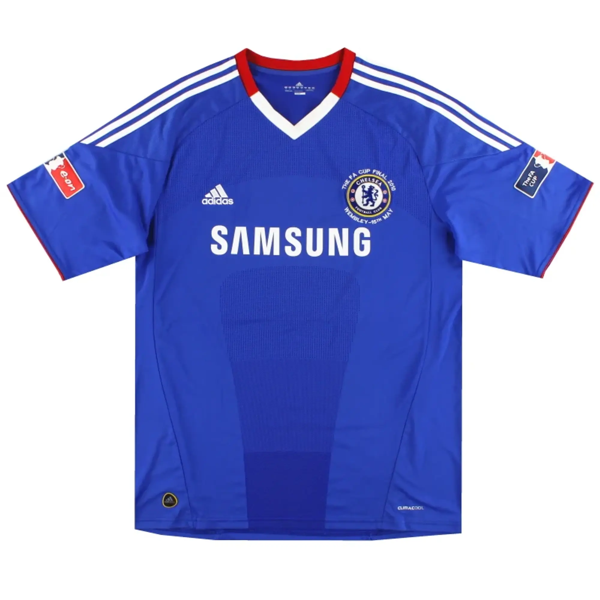 2010-11 Chelsea adidas 'FA Cup Final' Home Shirt XL - Chelsea / Excellent 
