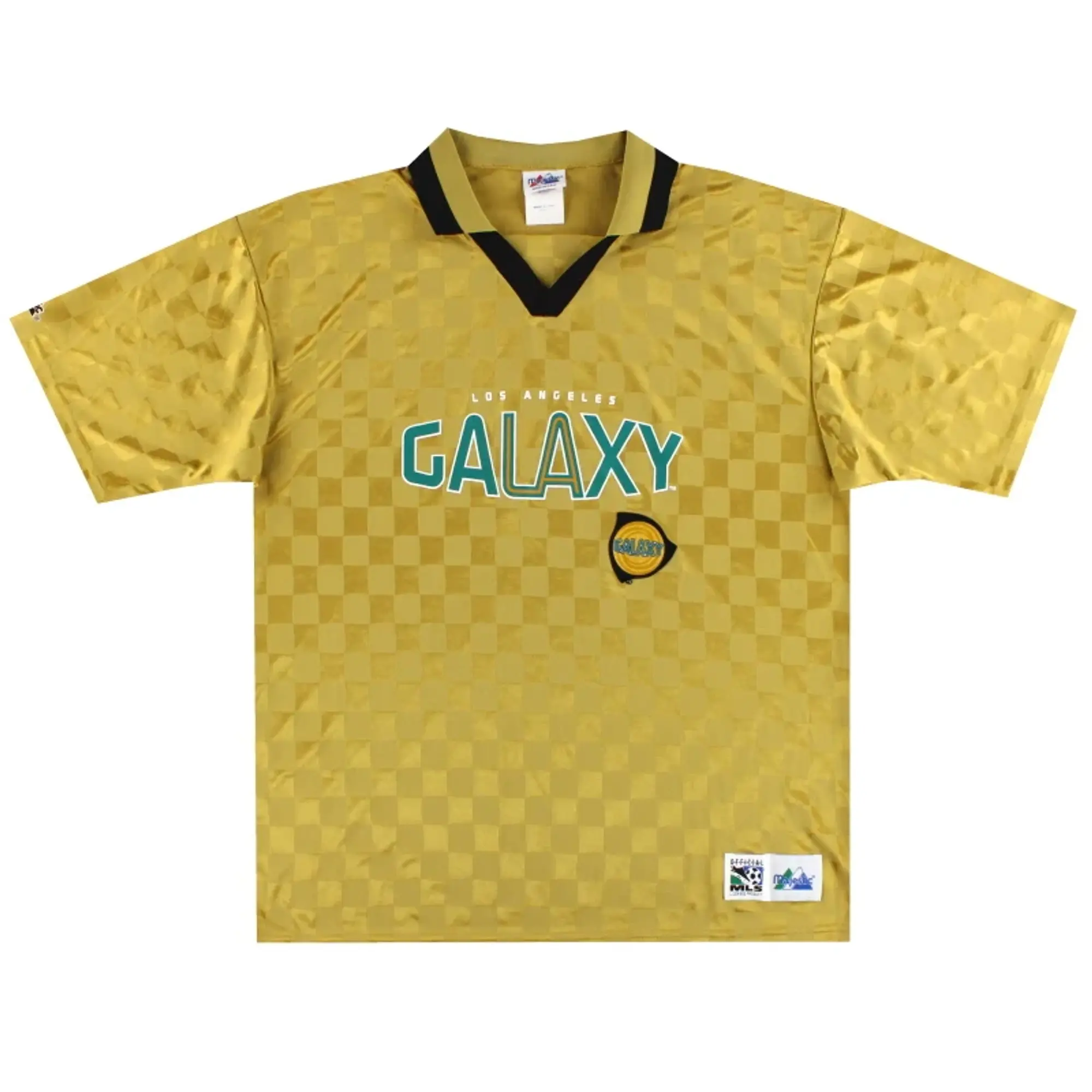 1998-99 LA Galaxy Majestic Leisure Shirt XL - USA Soccer Clubs / Excellent 