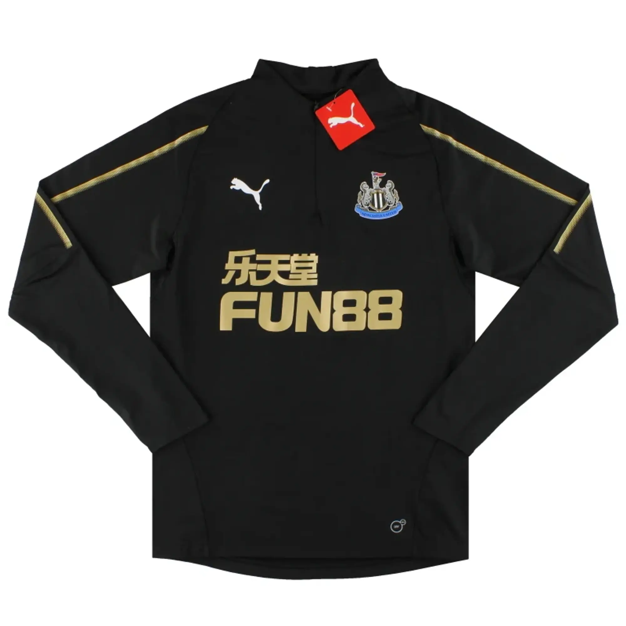 2018-19 Newcastle Puma 1/2 Zip Training Top *BNIB* S - Newcastle United / BNIB 