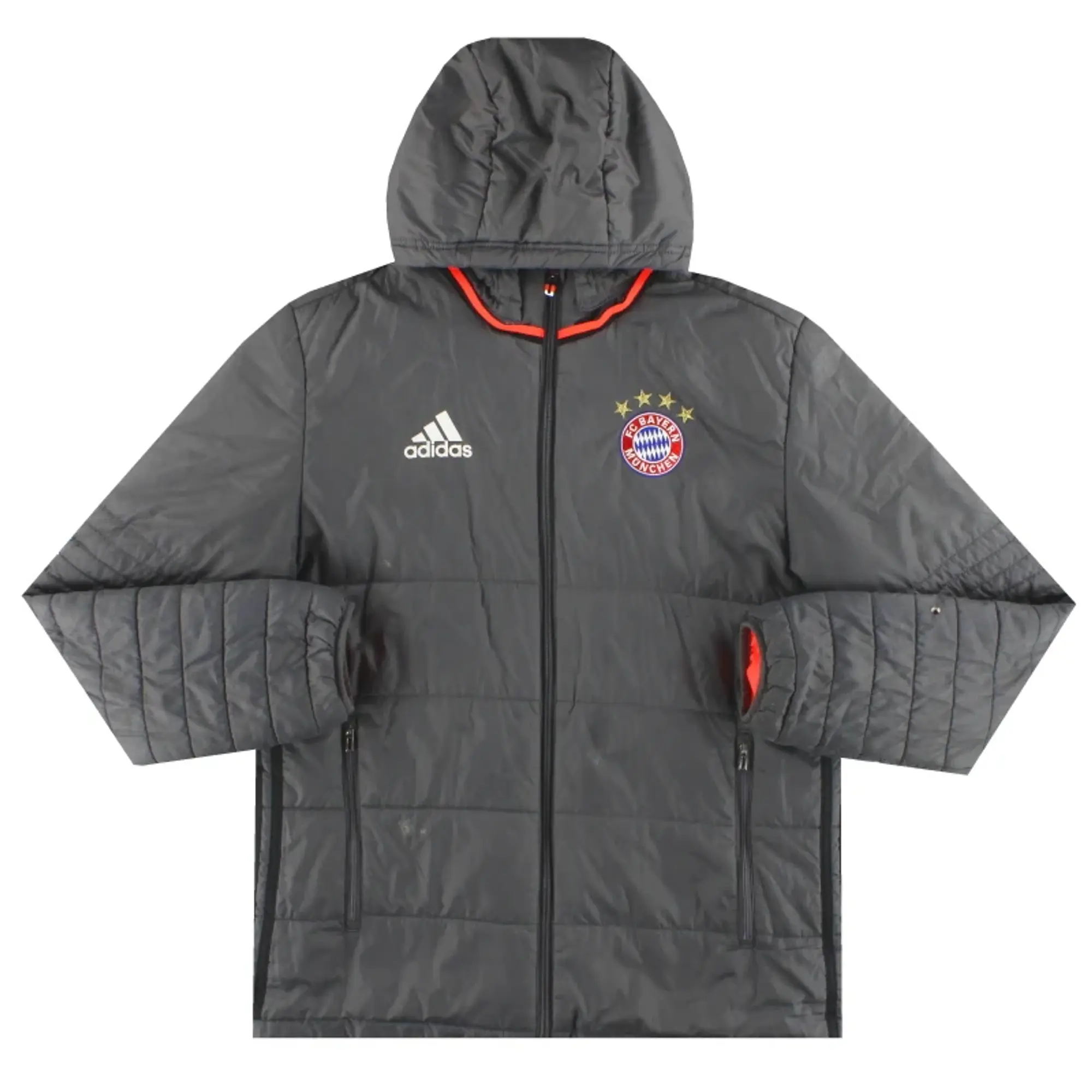 2016-17 Bayern Munich adidas Padded Jacket M - Bayern Munich / Very Good 