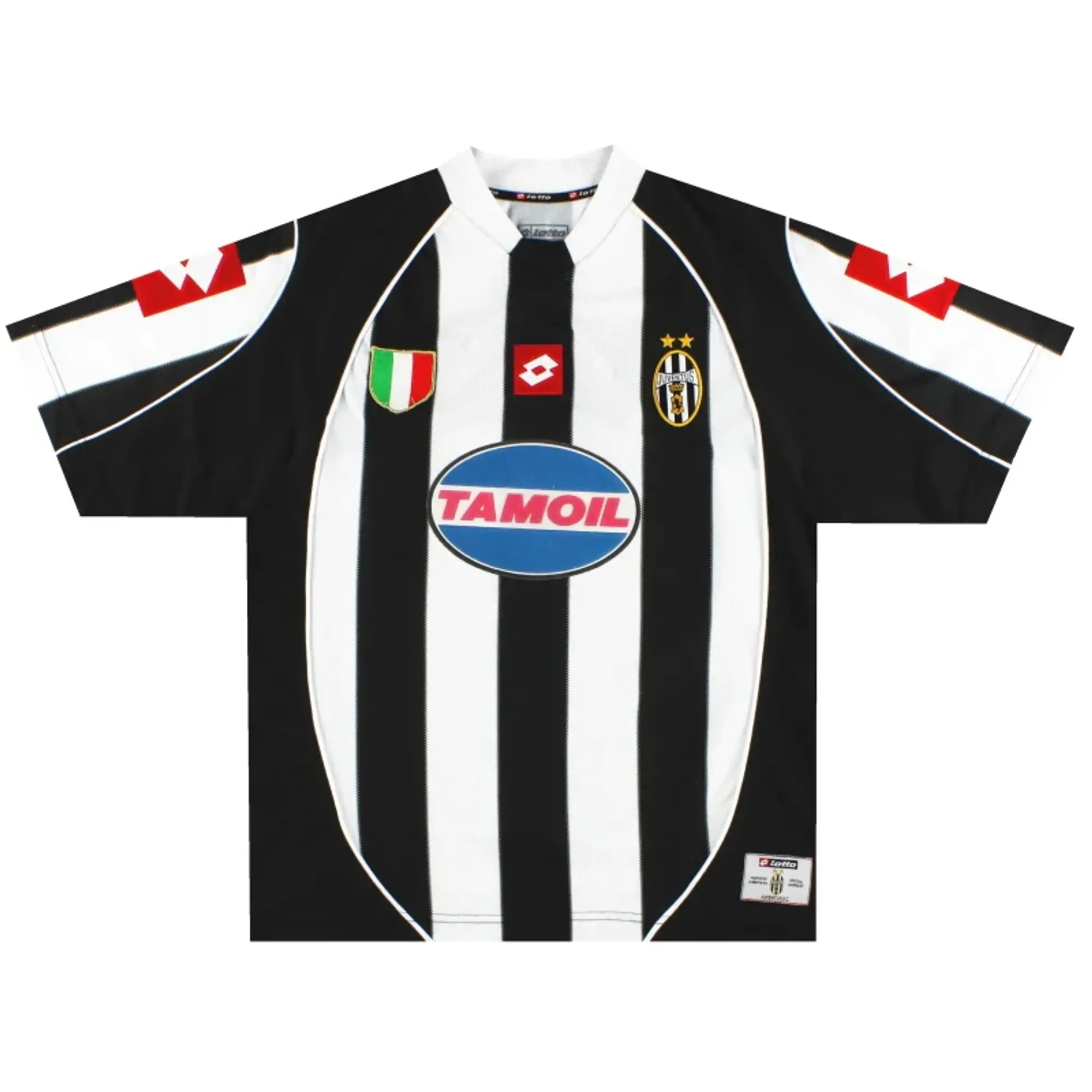 2002-03 Juventus Lotto CL Home Shirt M - Juventus / Excellent 