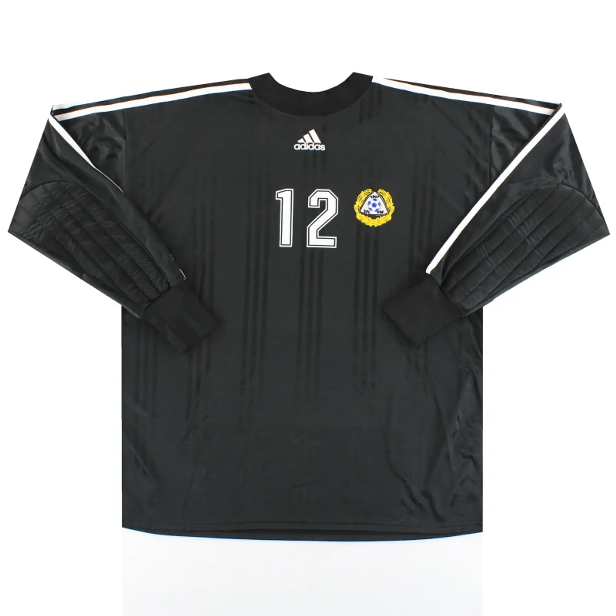 2000-01 Finland adidas Match Issue Goalkeeper Shirt #12 XL - Other European / Excellent 