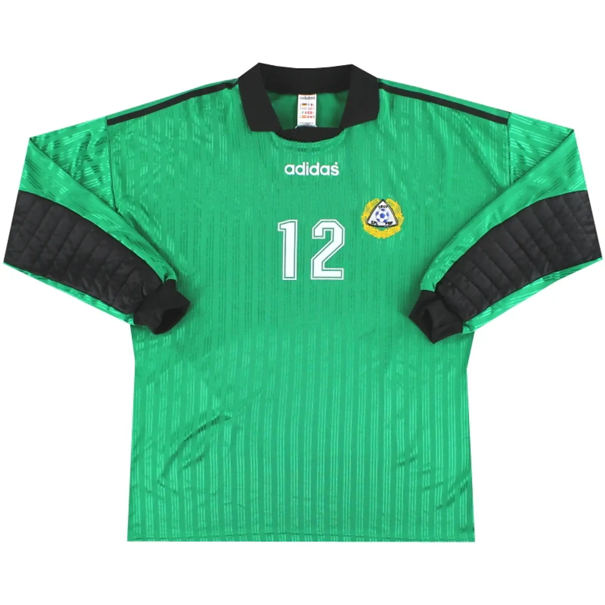 2001-02 Finland adidas Match Issue Goalkeeper Shirt #12 XL - Other European / Excellent 
