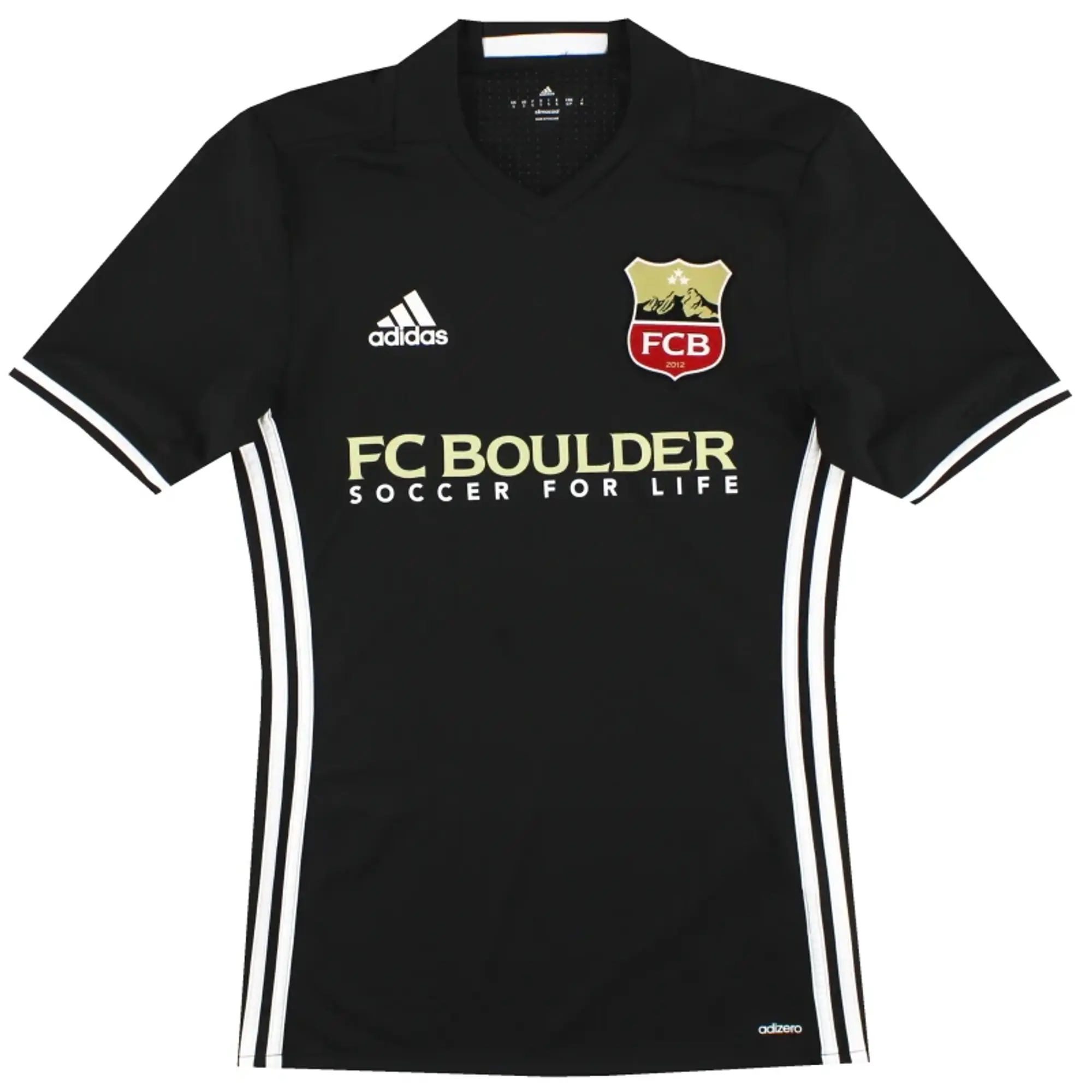 2017 FC Boulder adidas Womens Home Shirt #3 S - USA Soccer Clubs / Excellent 