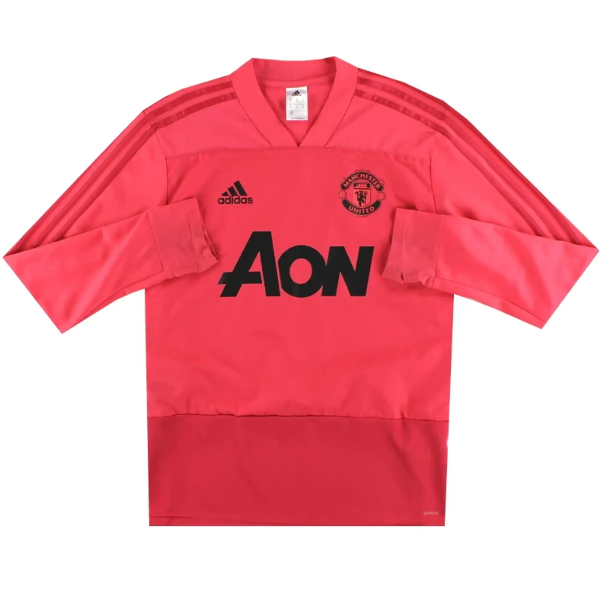 2018-19 Manchester United adidas Player Issue Training Top M - Manchester United / Very good 