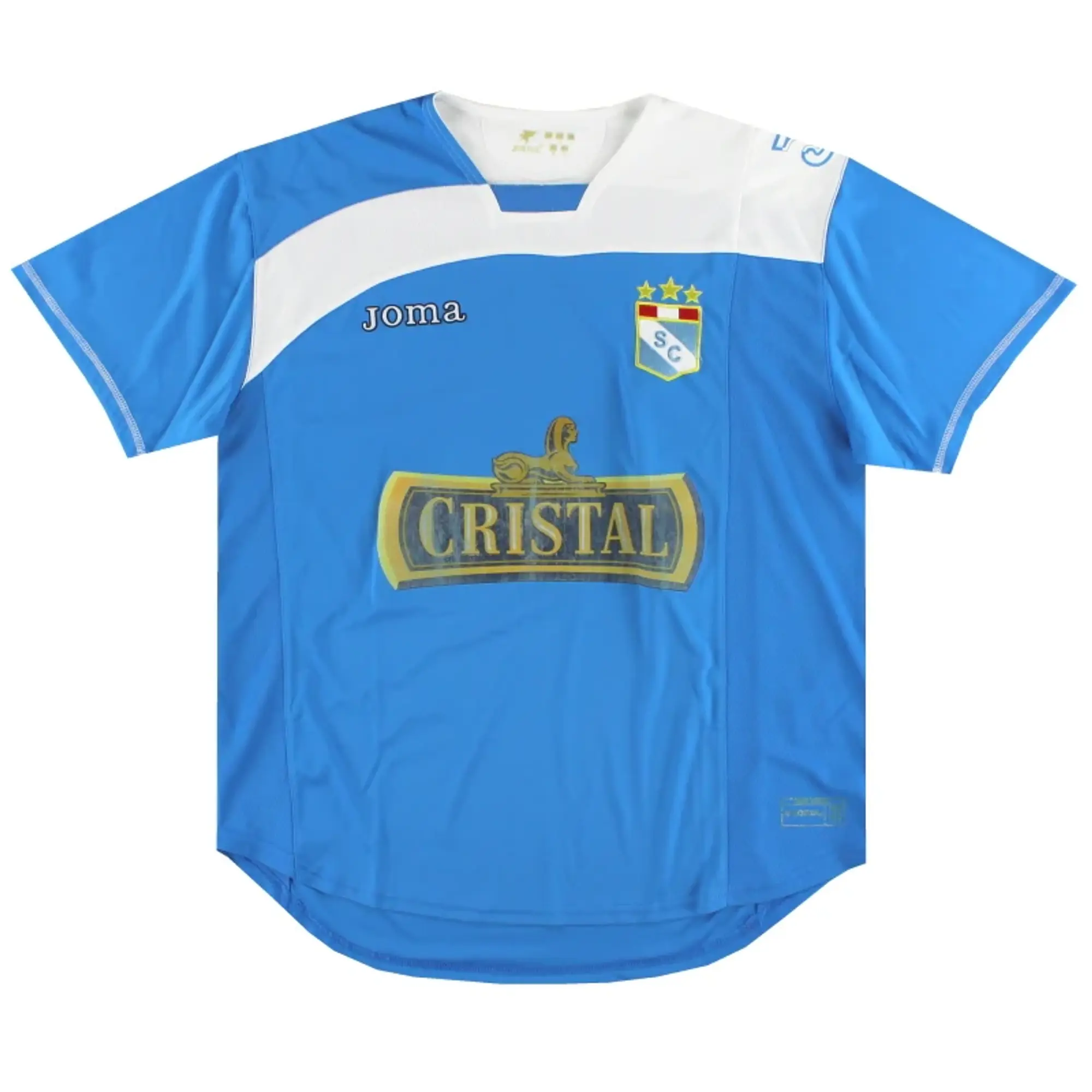 2008 Sporting Cristal Joma Home Shirt M - Central and South American Clubs / Very Good 