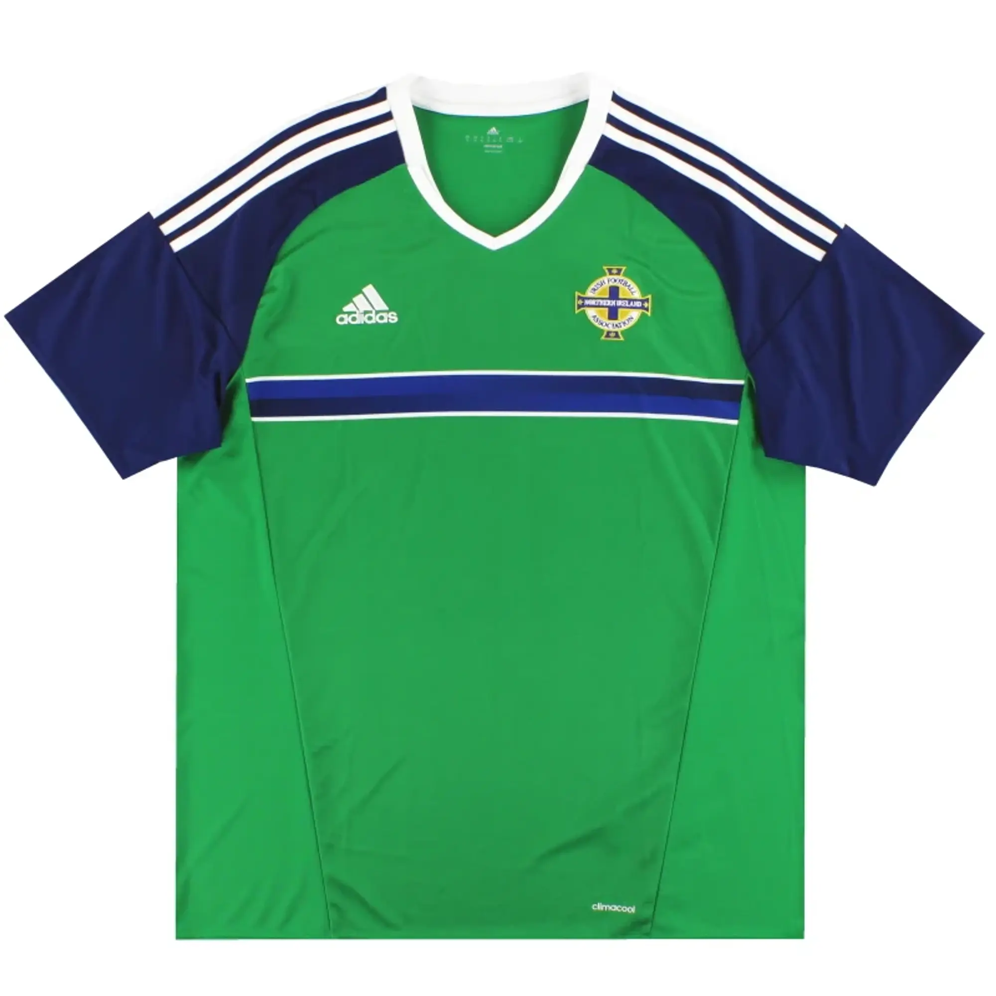 2016-17 Northern Ireland adidas Home Shirt M - Northern Ireland / Excellent 