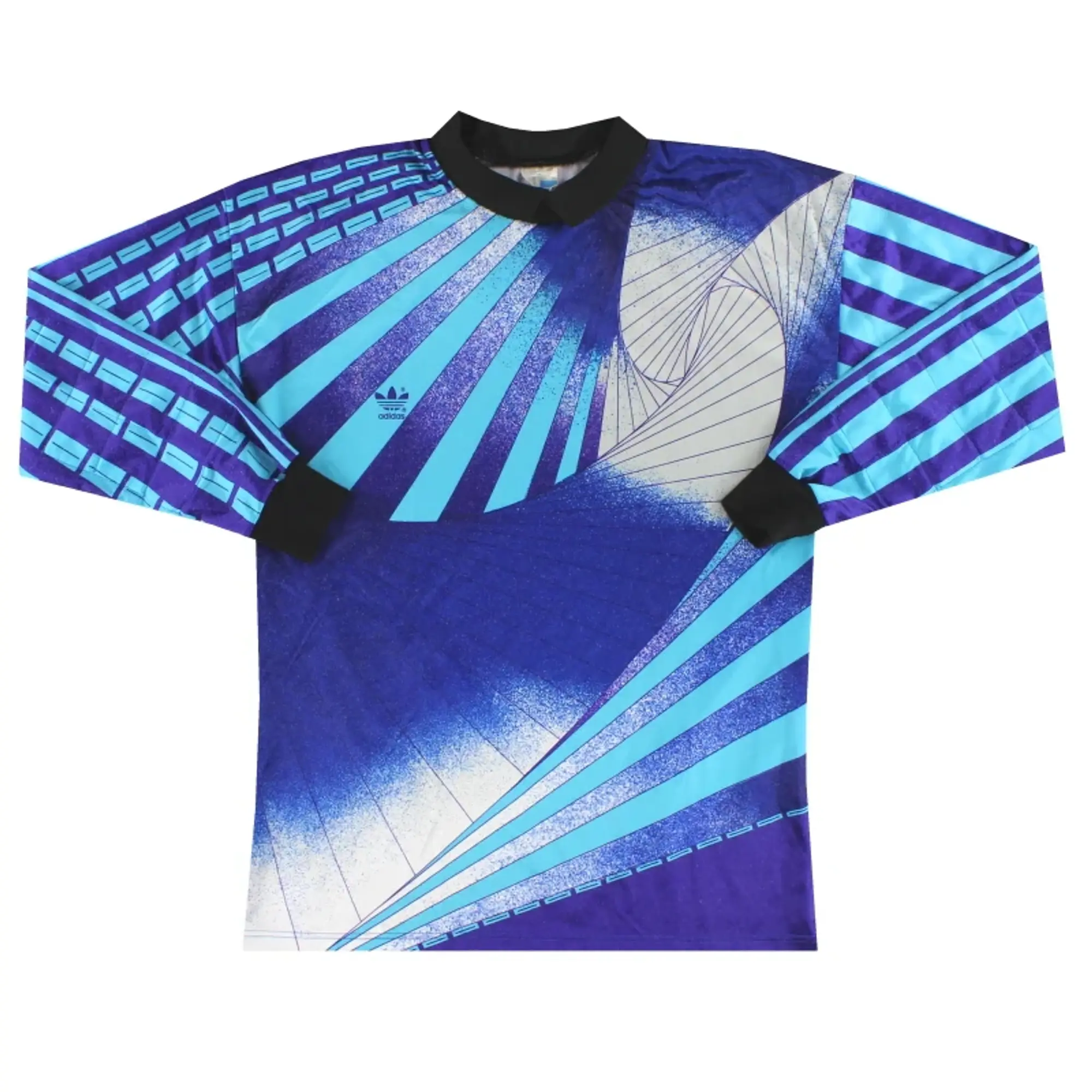 1990-94 adidas Template Goalkeeper Shirt M - Other Non League Clubs / Excellent 