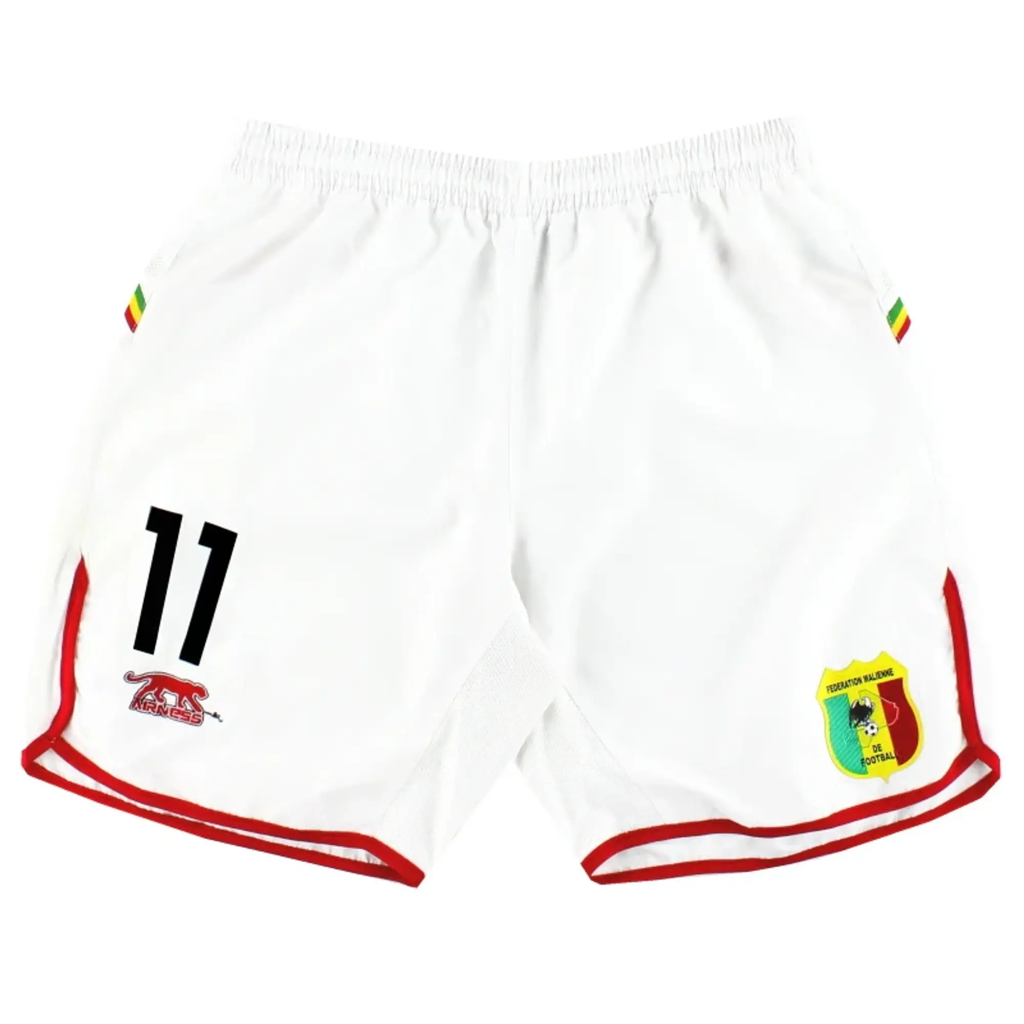 2015-16 Mali Airness Player Issue Away Shorts #11 XL - African / Excellent 