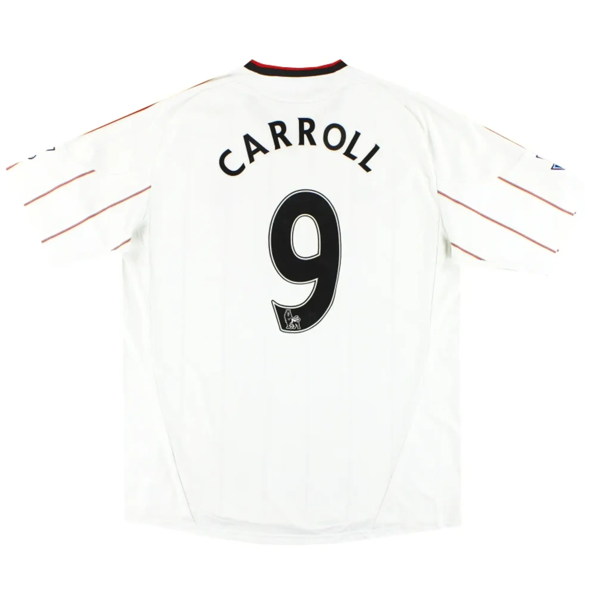 2010-11 Liverpool adidas Away Shirt Carroll #9 XXL - Liverpool / Excellent 