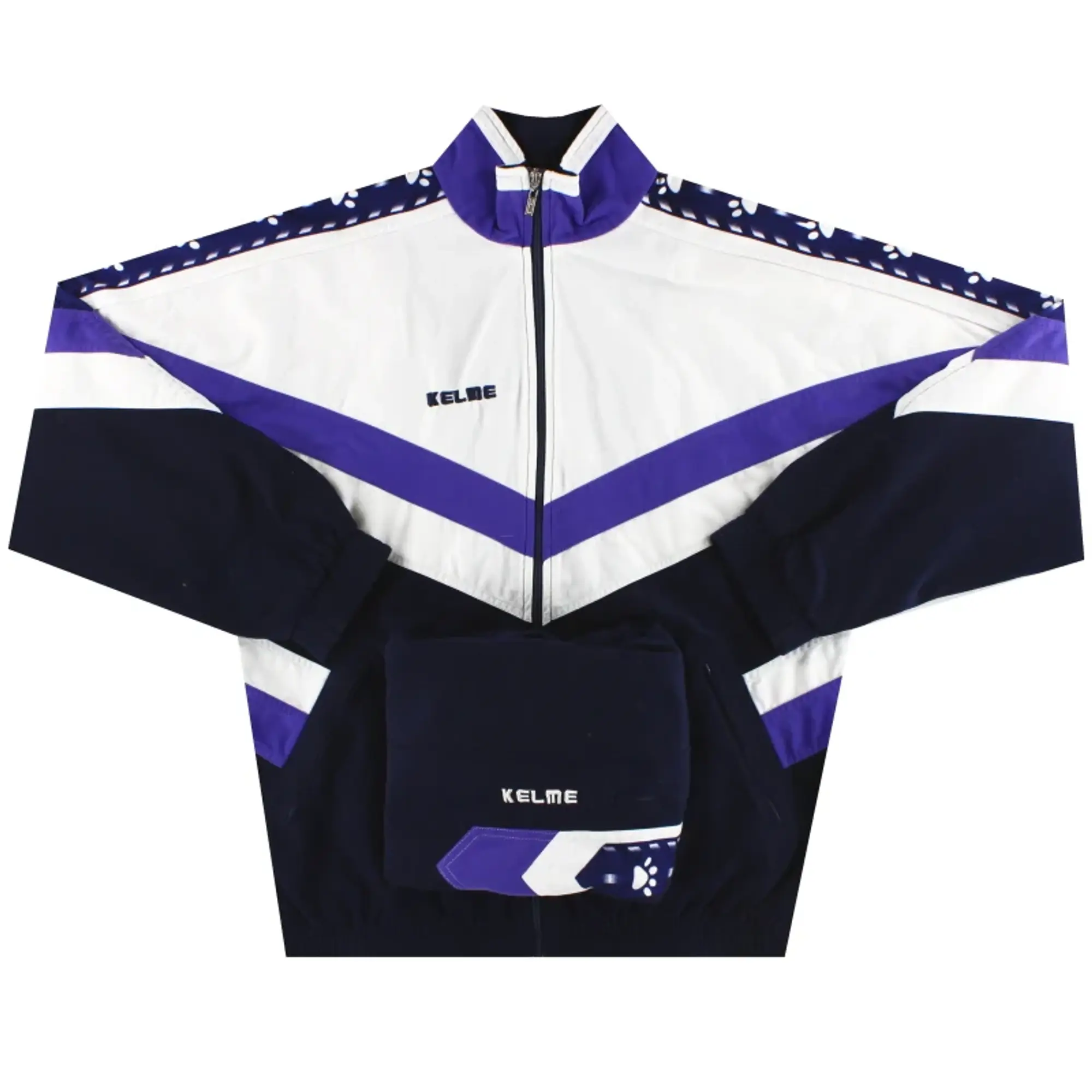1996-97 Real Madrid Kelme Tracksuit XXL - Real Madrid / Excellent 