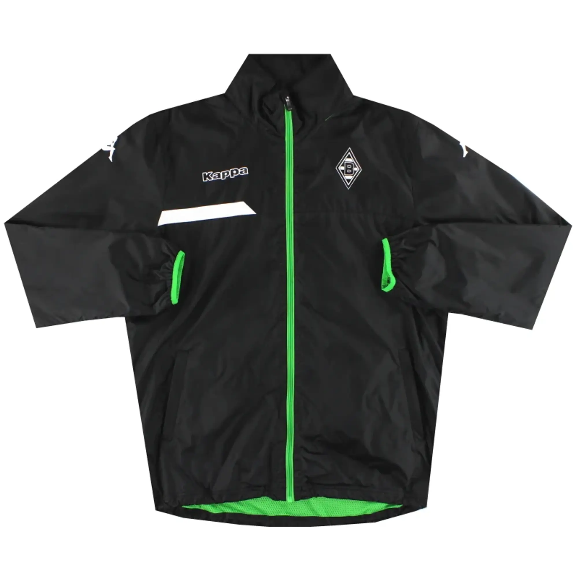 2014-15 Borussia Monchengladbach Kappa Lightweight Rain Jacket XL - Other German Clubs / Excellent 