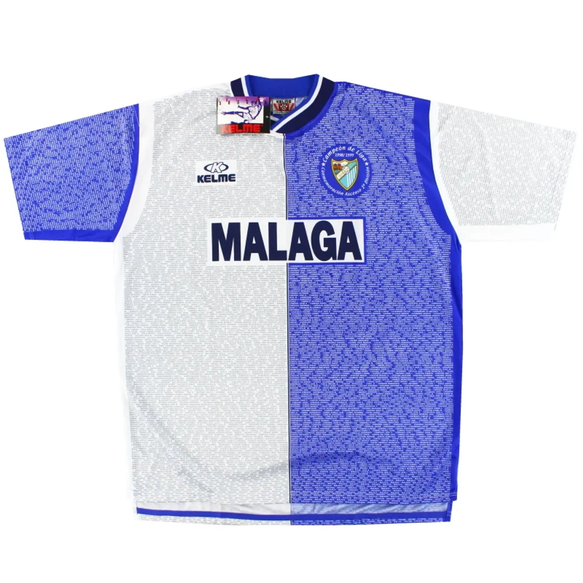1998-99 Malaga Kelme 'Special Edition' Home Shirt *w/tags* XL - Other Spanish Clubs / w/tags 