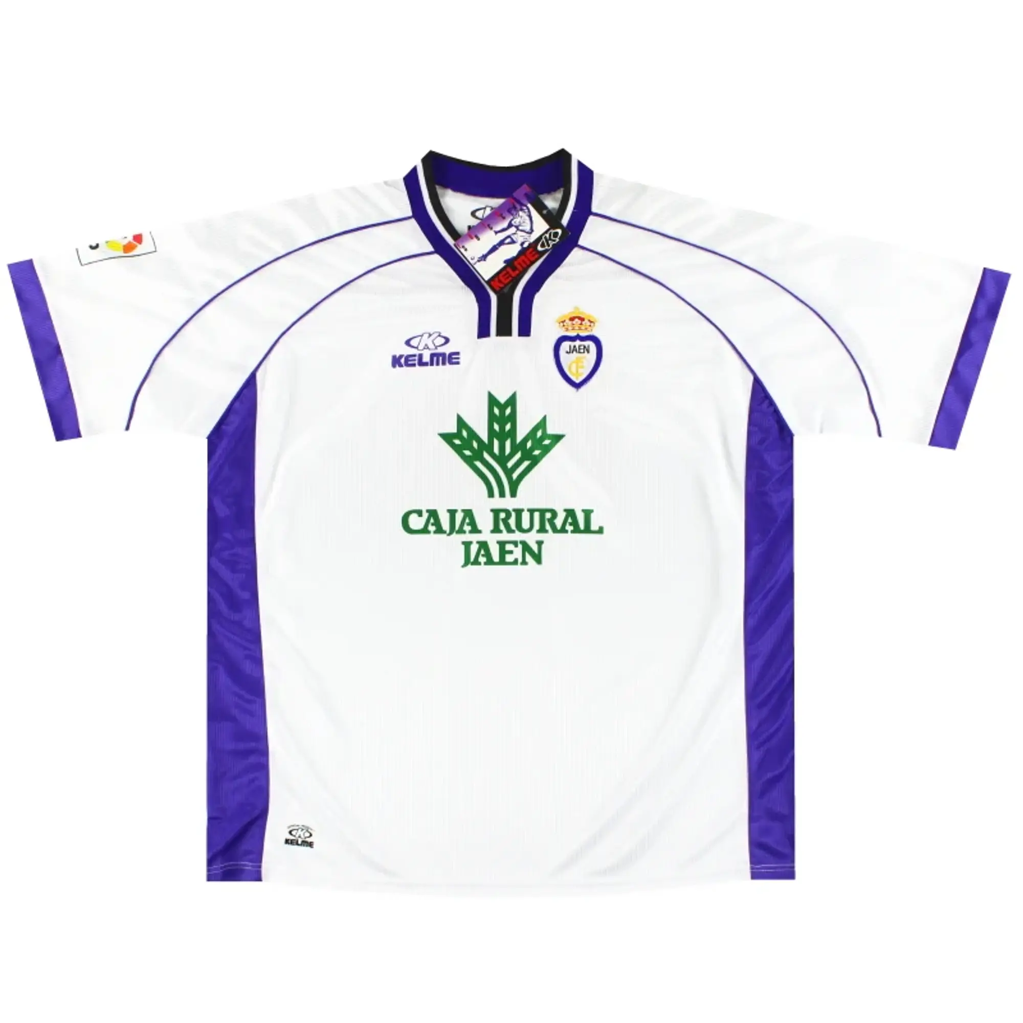 2000-01 Real Jaen Kelme Home Shirt *w/tags* XL - Other Spanish Clubs / w/tags 