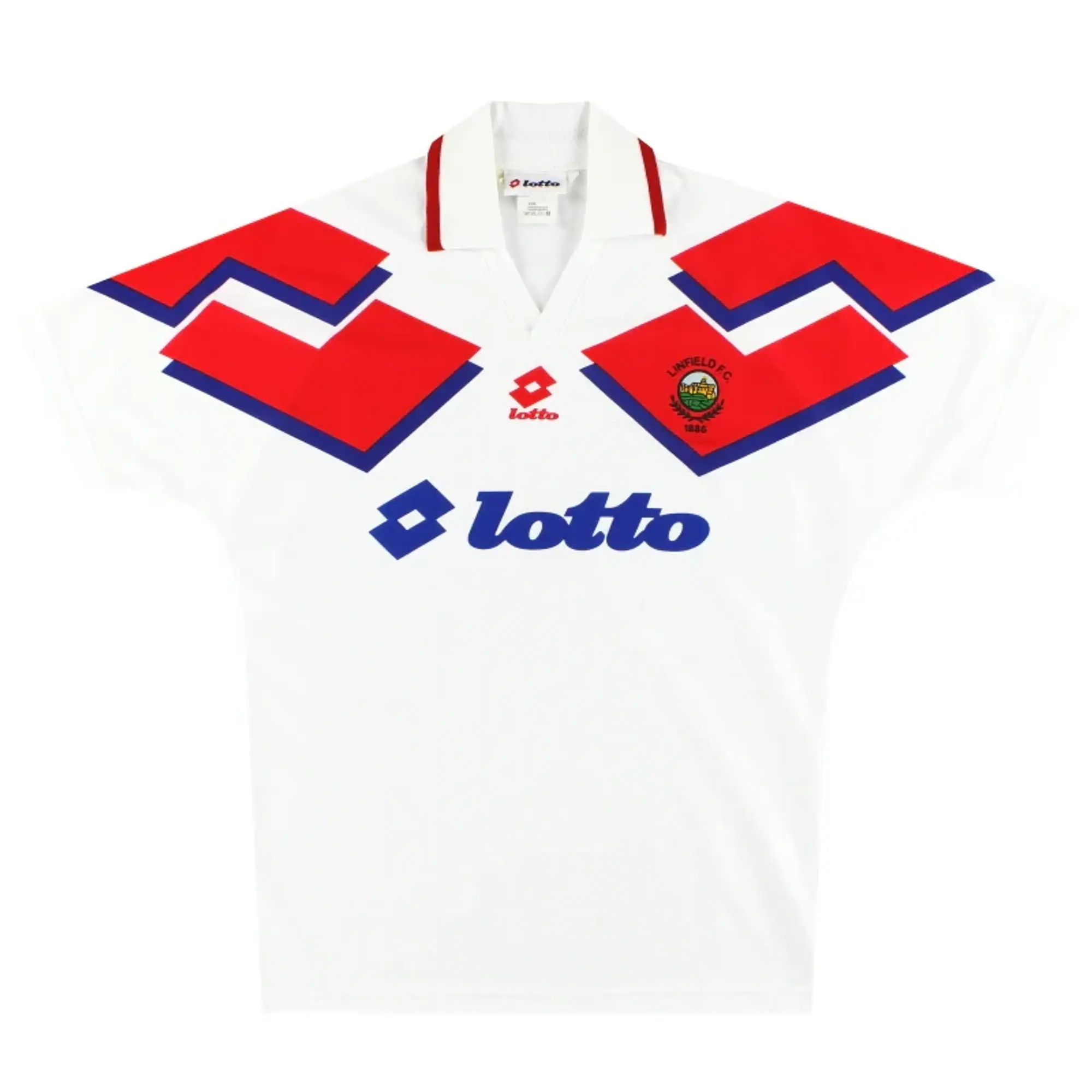 1993-94 Linfield Lotto Away Shirt *As New* L - Irish Clubs / As New 