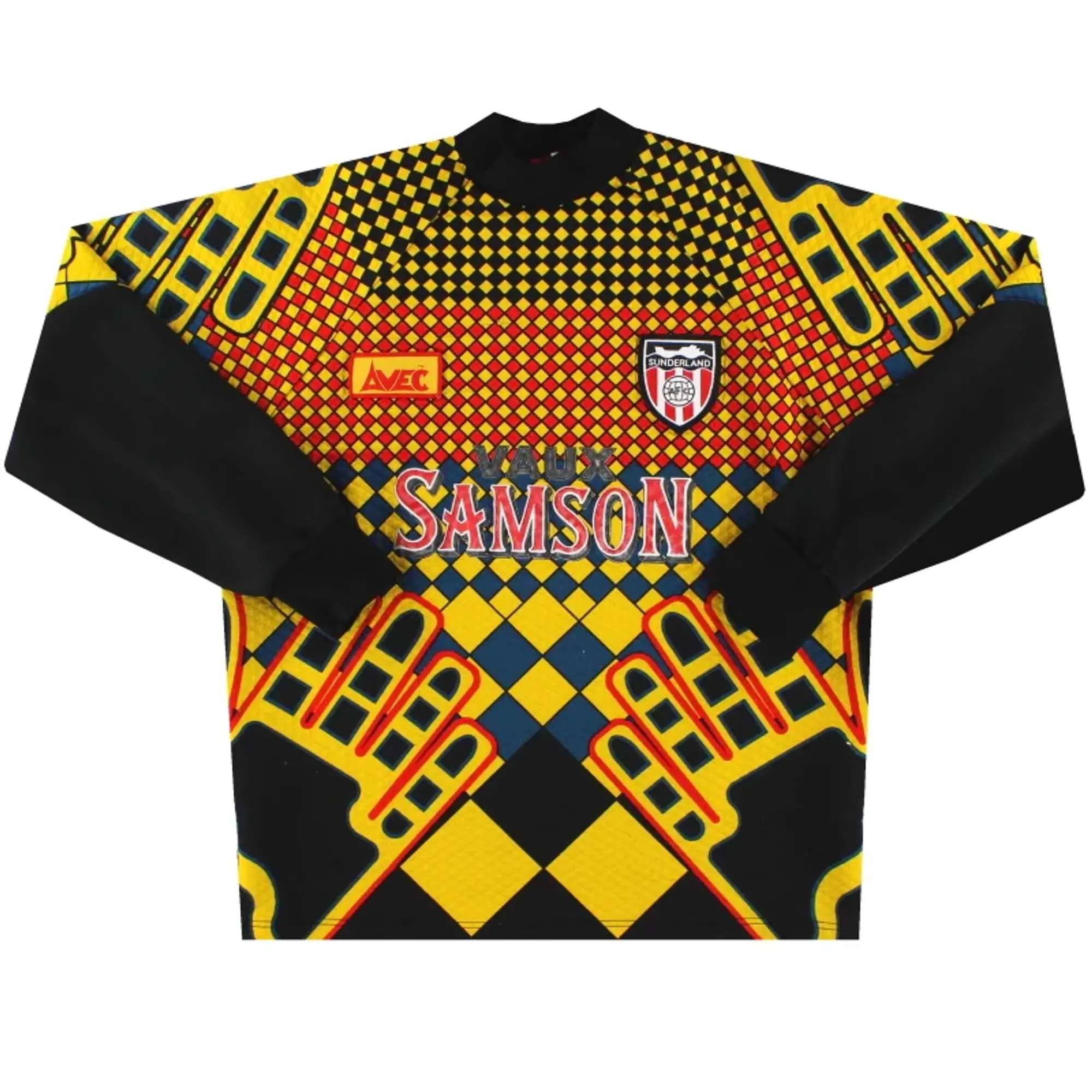 1994-96 Sunderland Avec Goalkeeper Shirt S - Sunderland / Very Good 