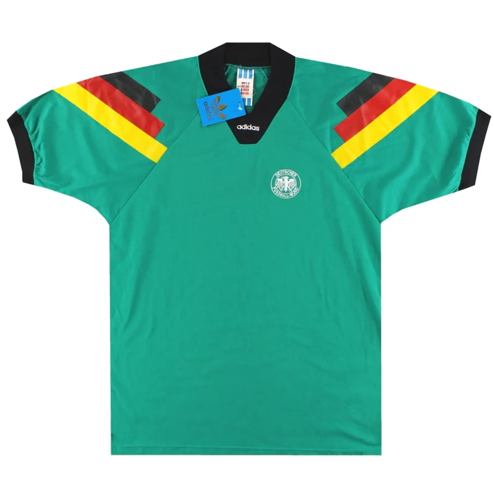 1992-94 Germany adidas Leisure Tee *w/tags* L - Germany / w/tags 